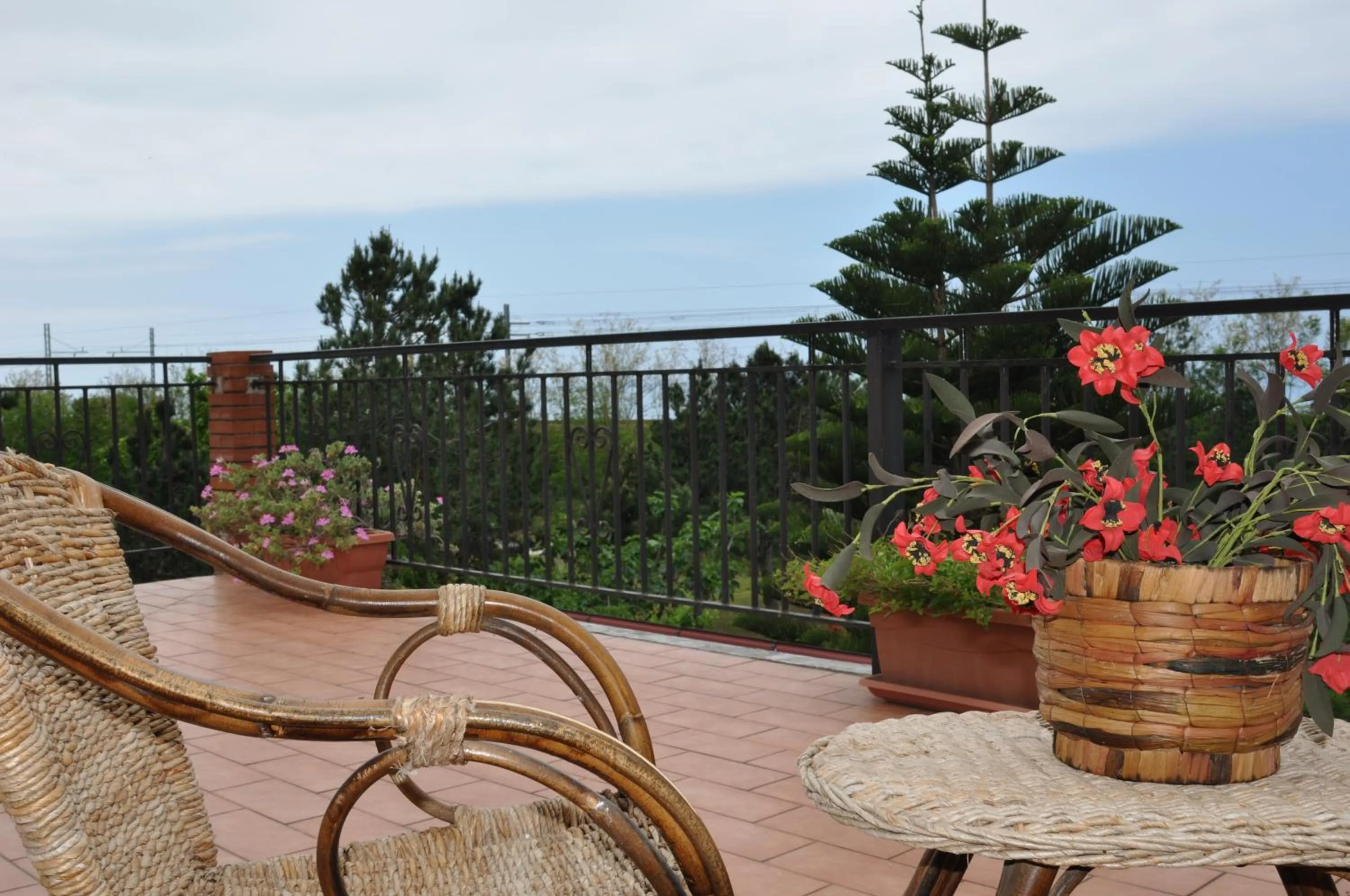 Balcony/Terrace in Villa Lidia