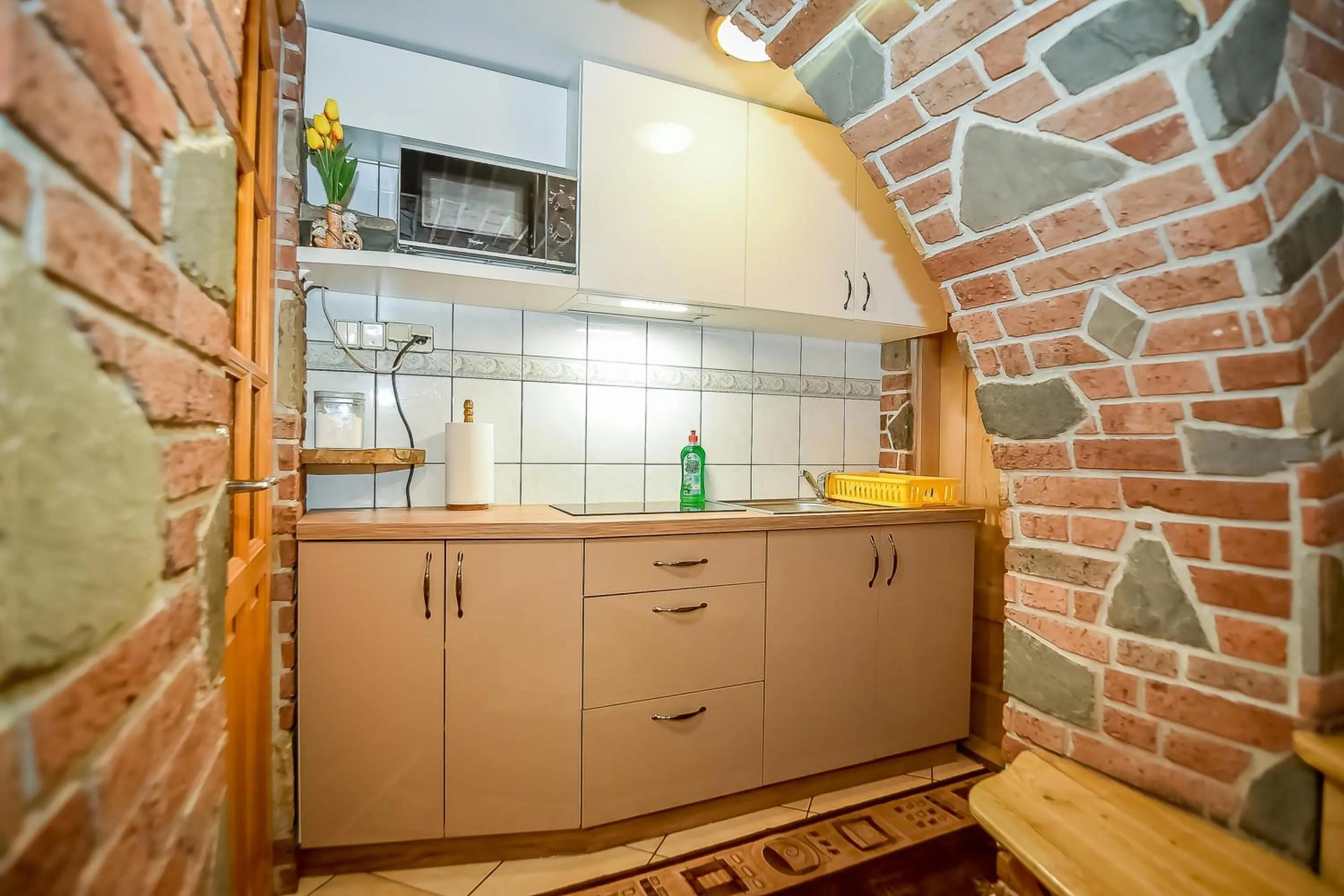 Kitchen or kitchenette in Willa u Perełki