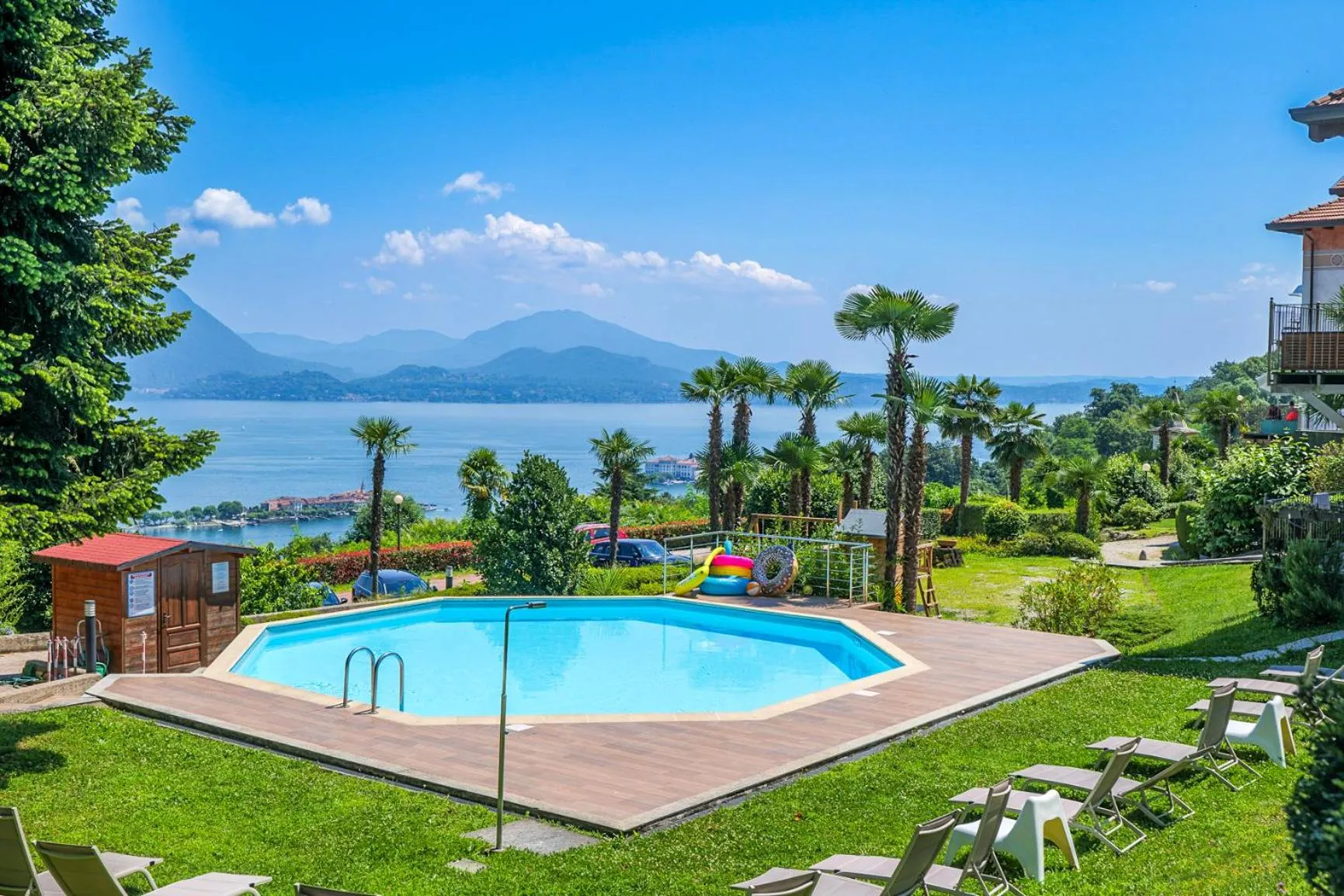 Lake view in Villa Anna Isole Borromee