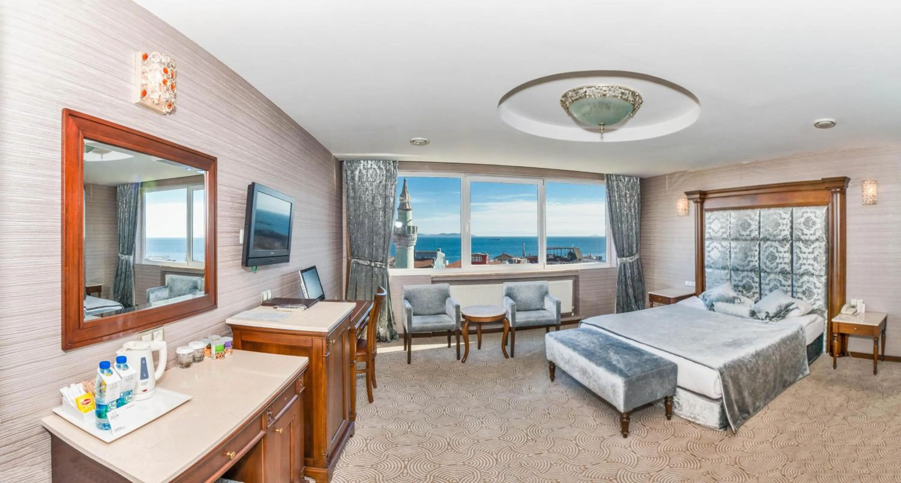 Decorative detail, Bed in Antis Hotel-Special Category