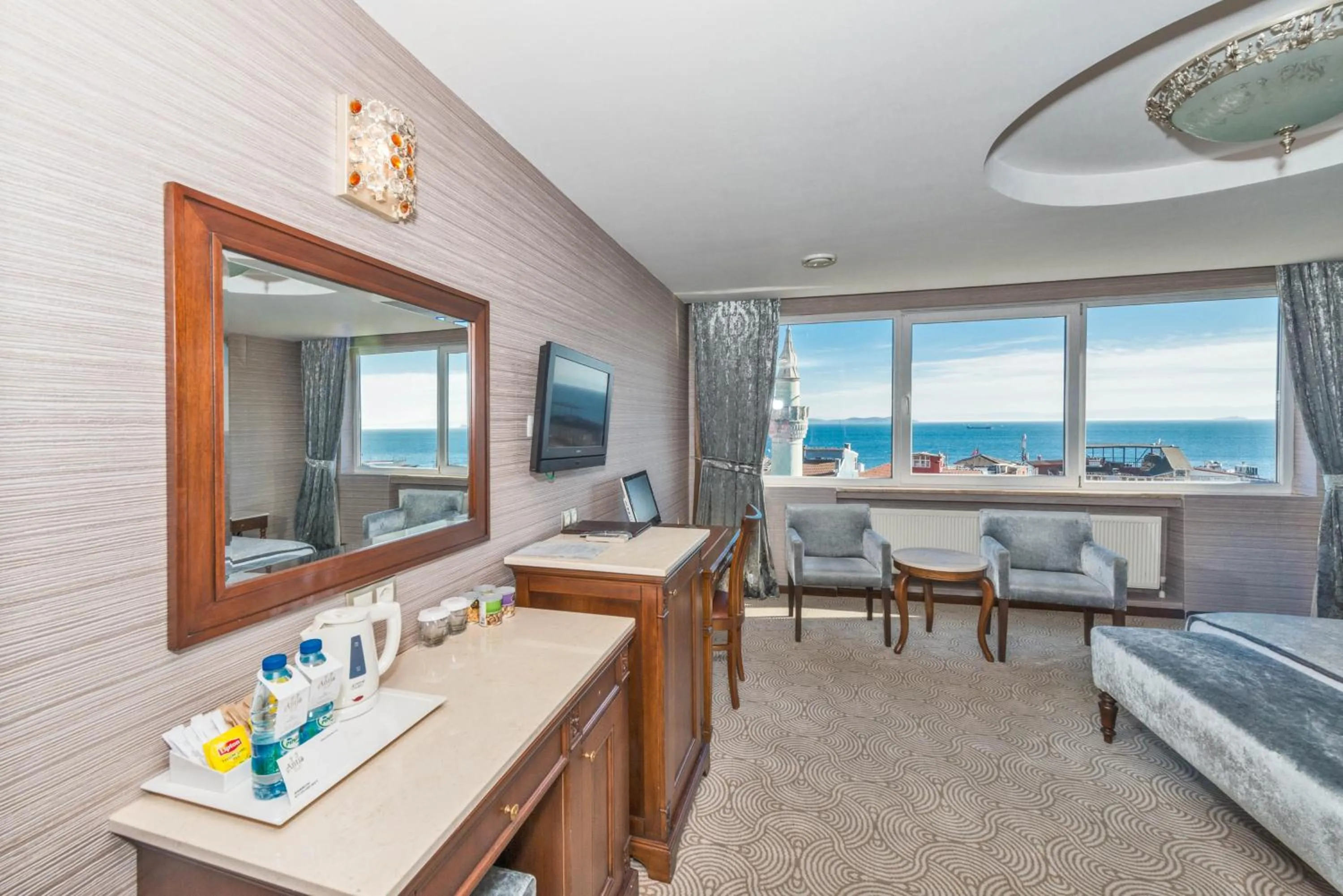 Decorative detail in Antis Hotel-Special Category