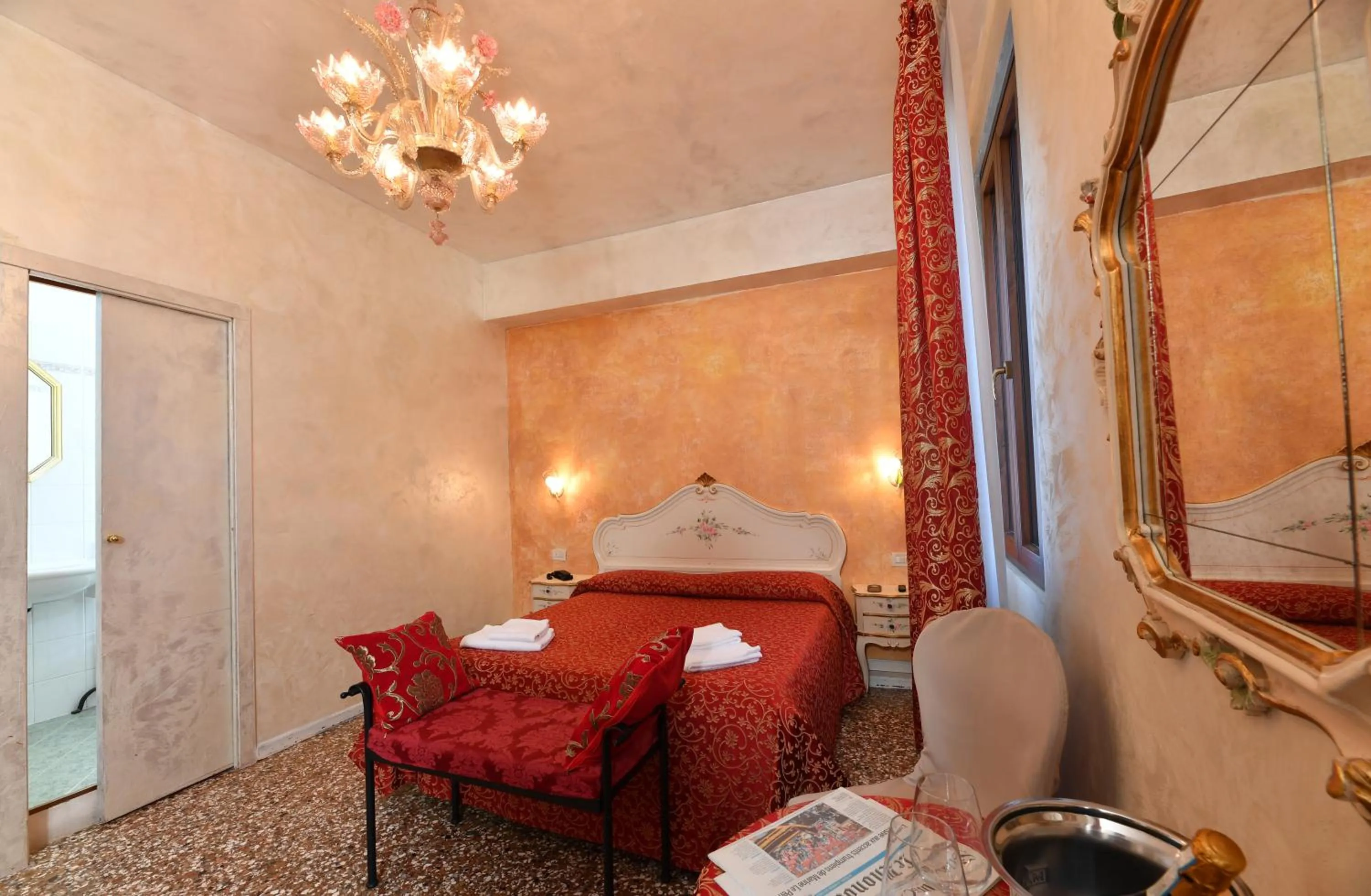 Bed in Locanda Casa Martini