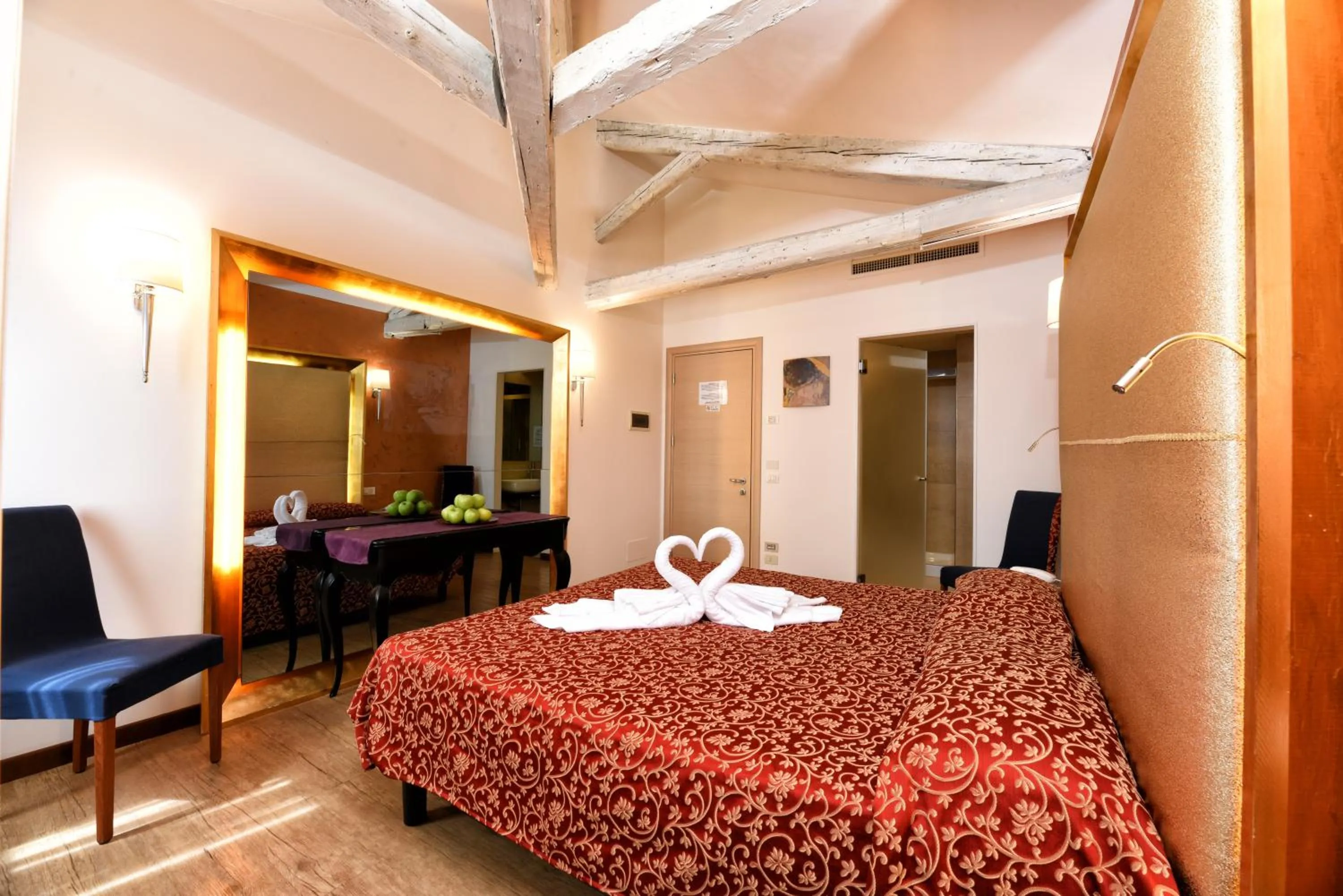 Bed in Locanda Casa Martini