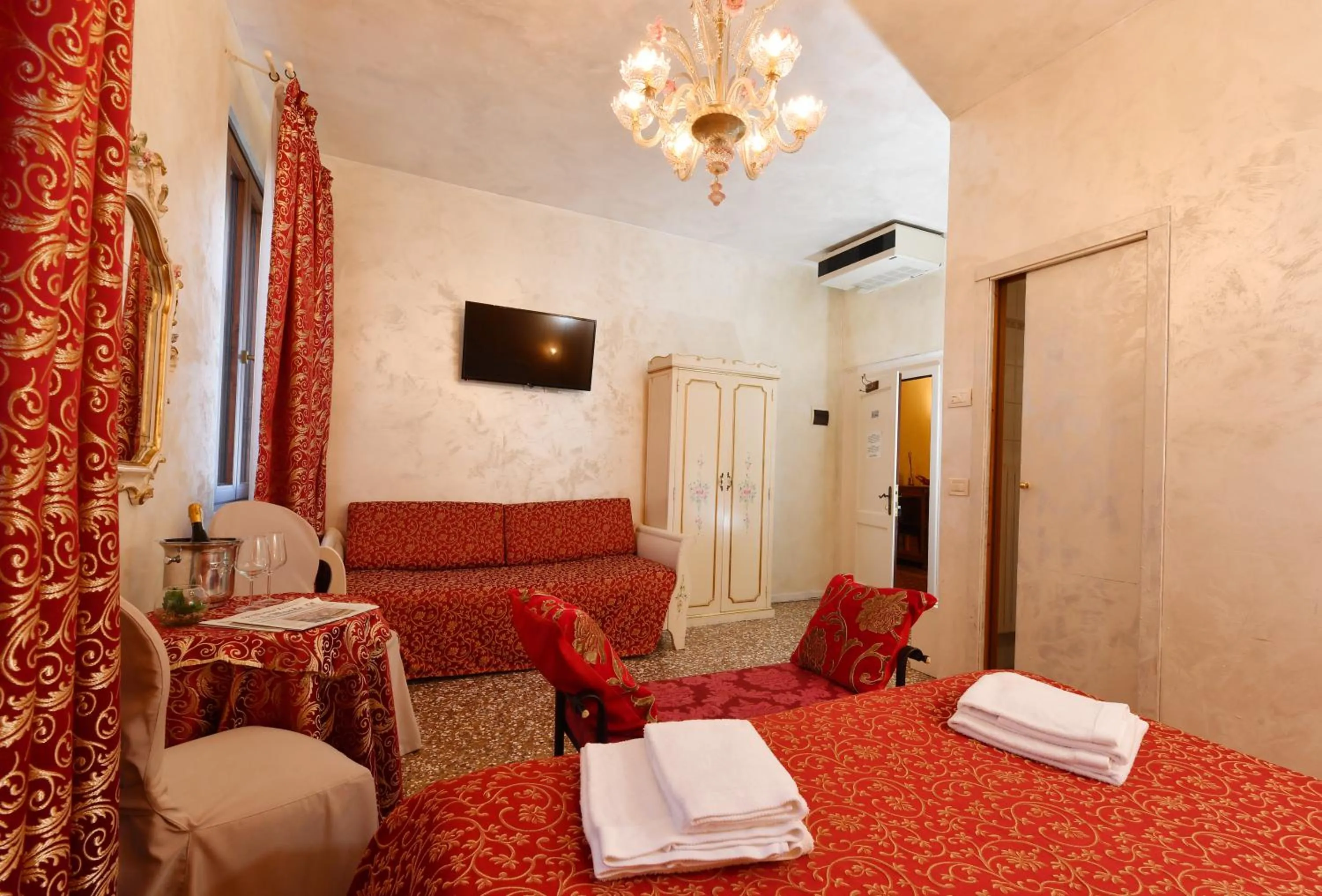 Bed in Locanda Casa Martini