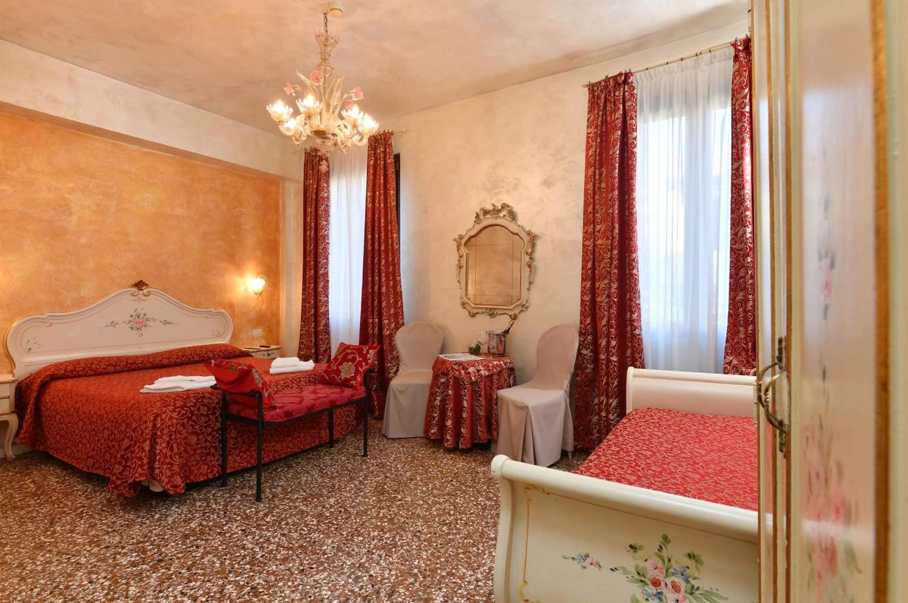 Bed in Locanda Casa Martini