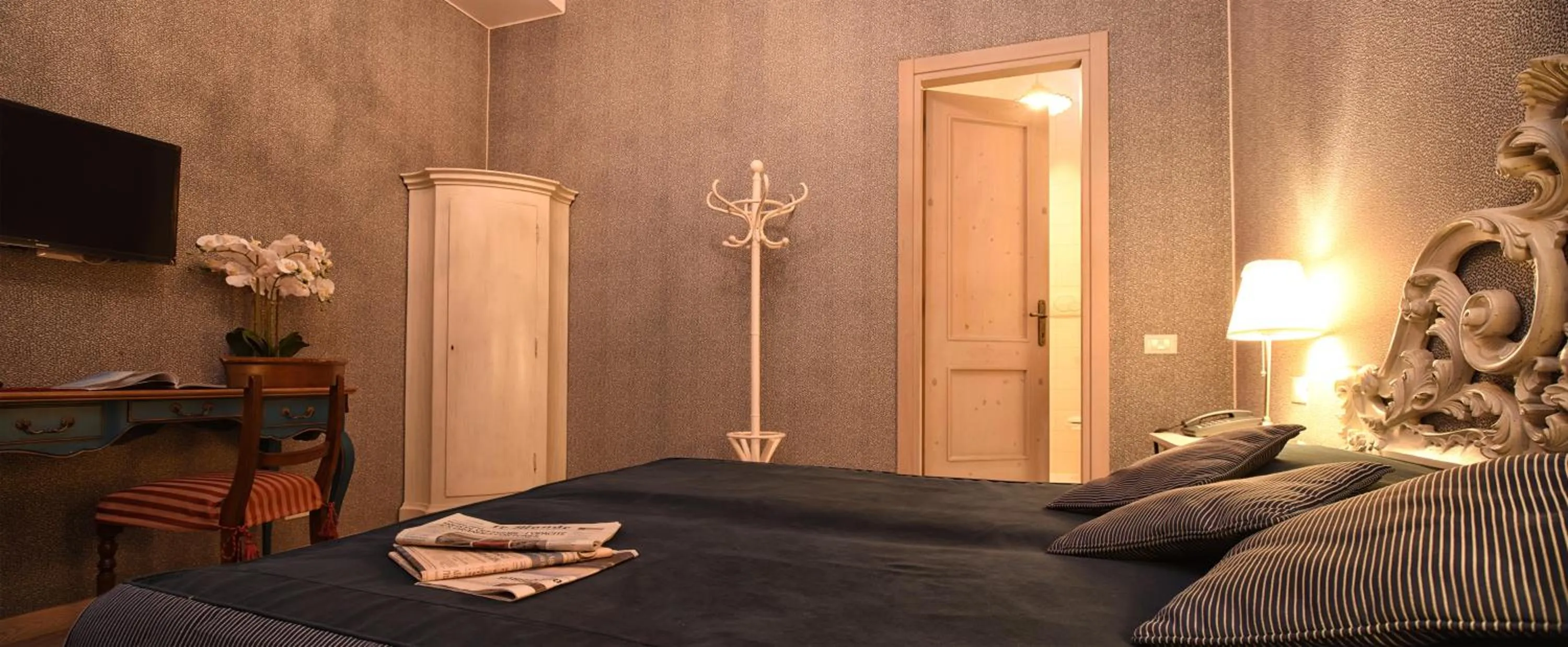 Bed in Locanda Casa Martini