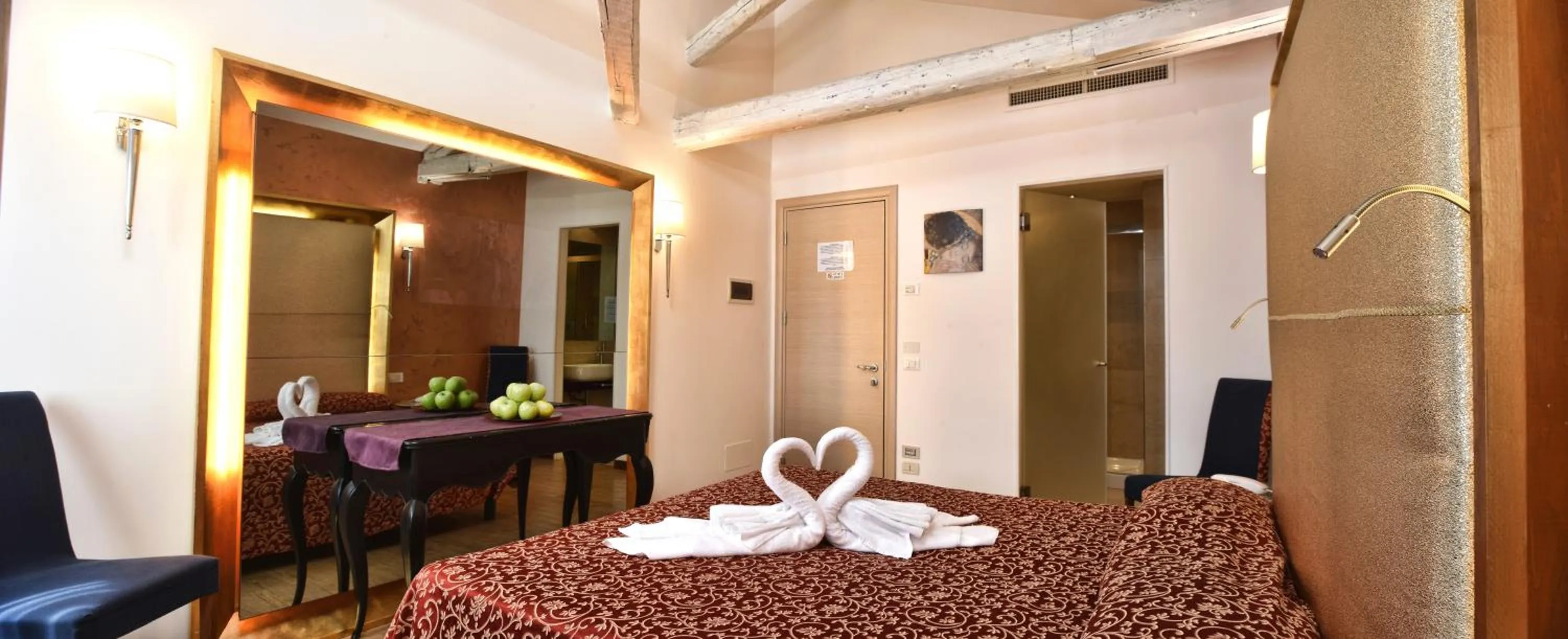 Bed in Locanda Casa Martini