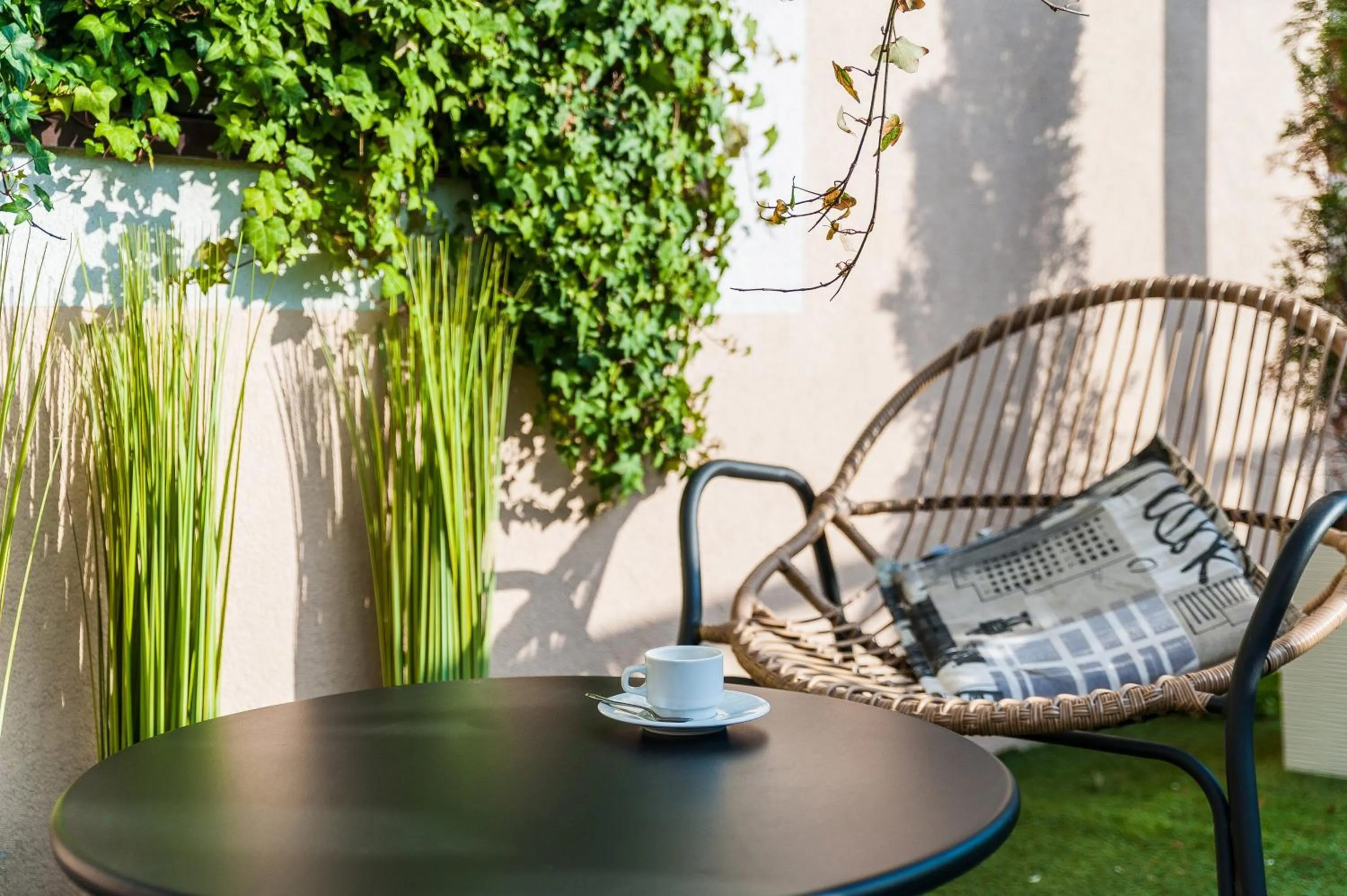 Garden in Hotel Horyzont