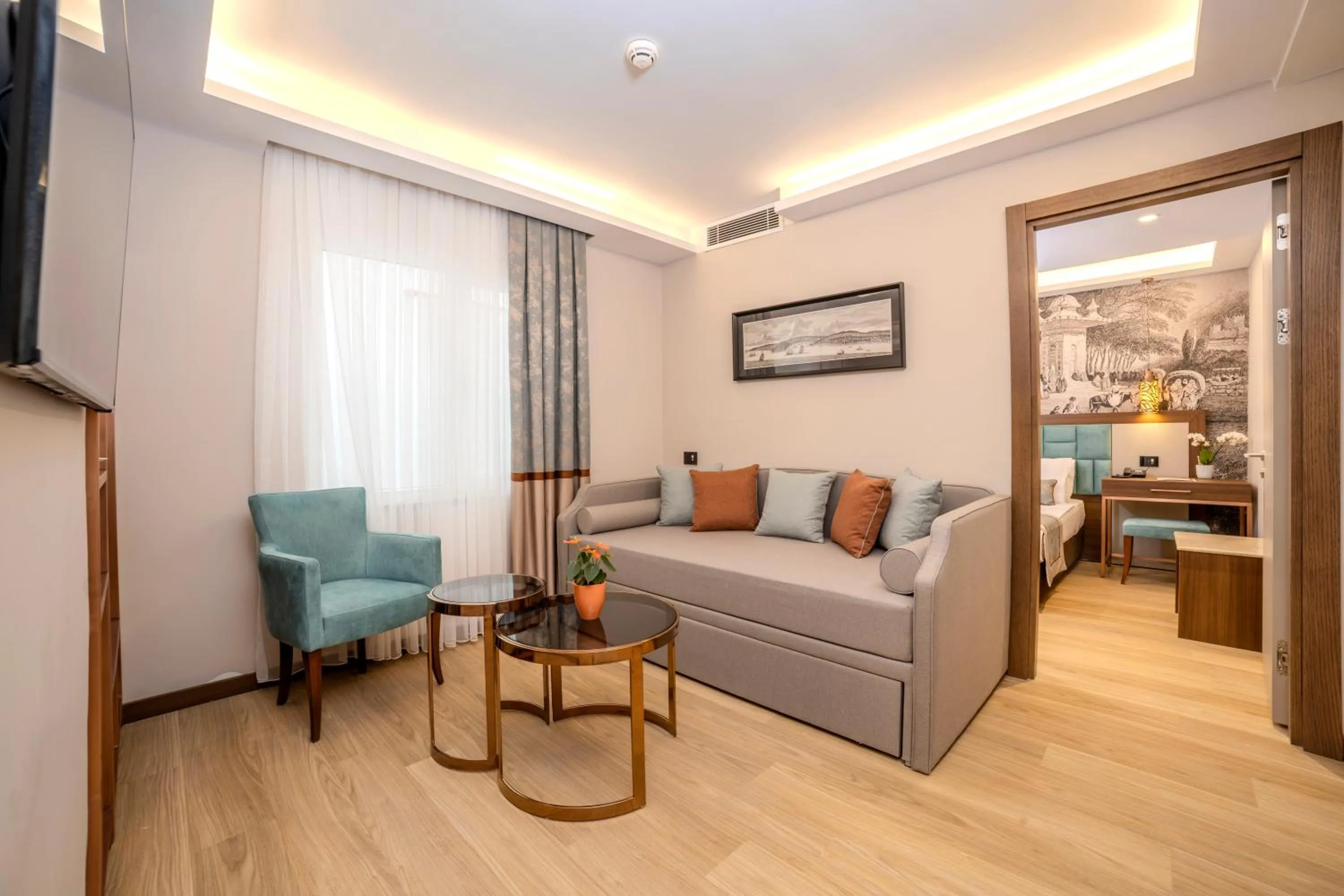 Family in Grand Hilarium Hotel