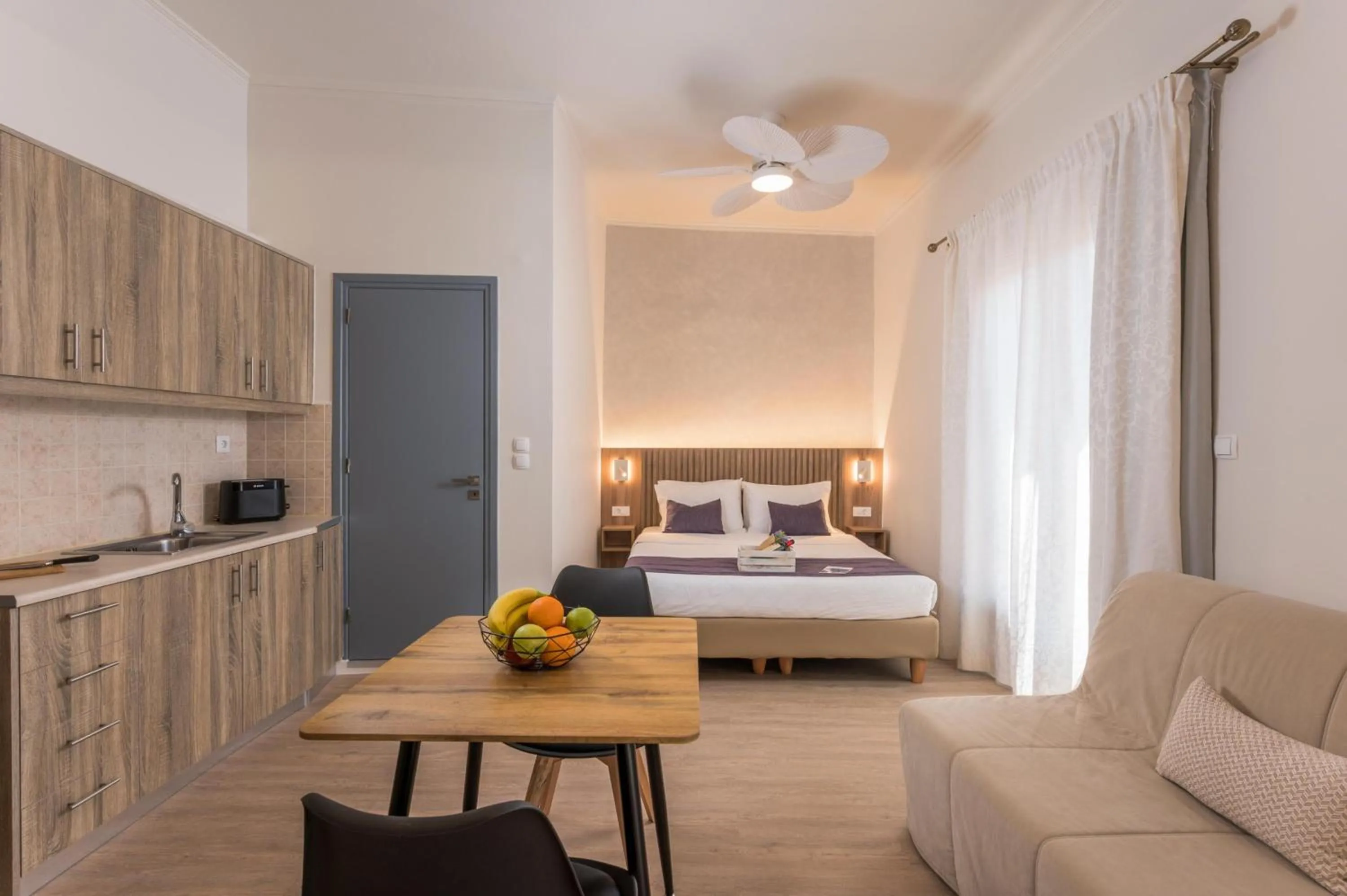 Bed in Porto Orion Studios