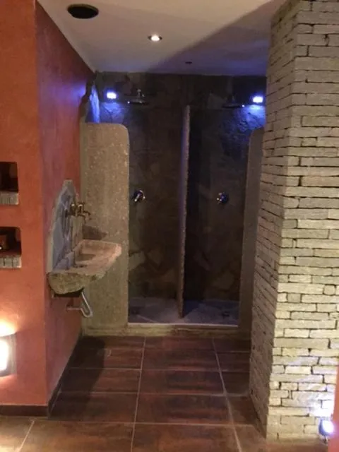 Shower in Hotel Sciatori