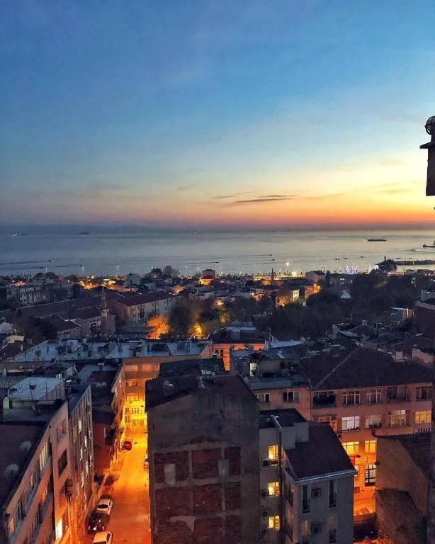 Quiet street view in My Home Sultanahmet Hotel