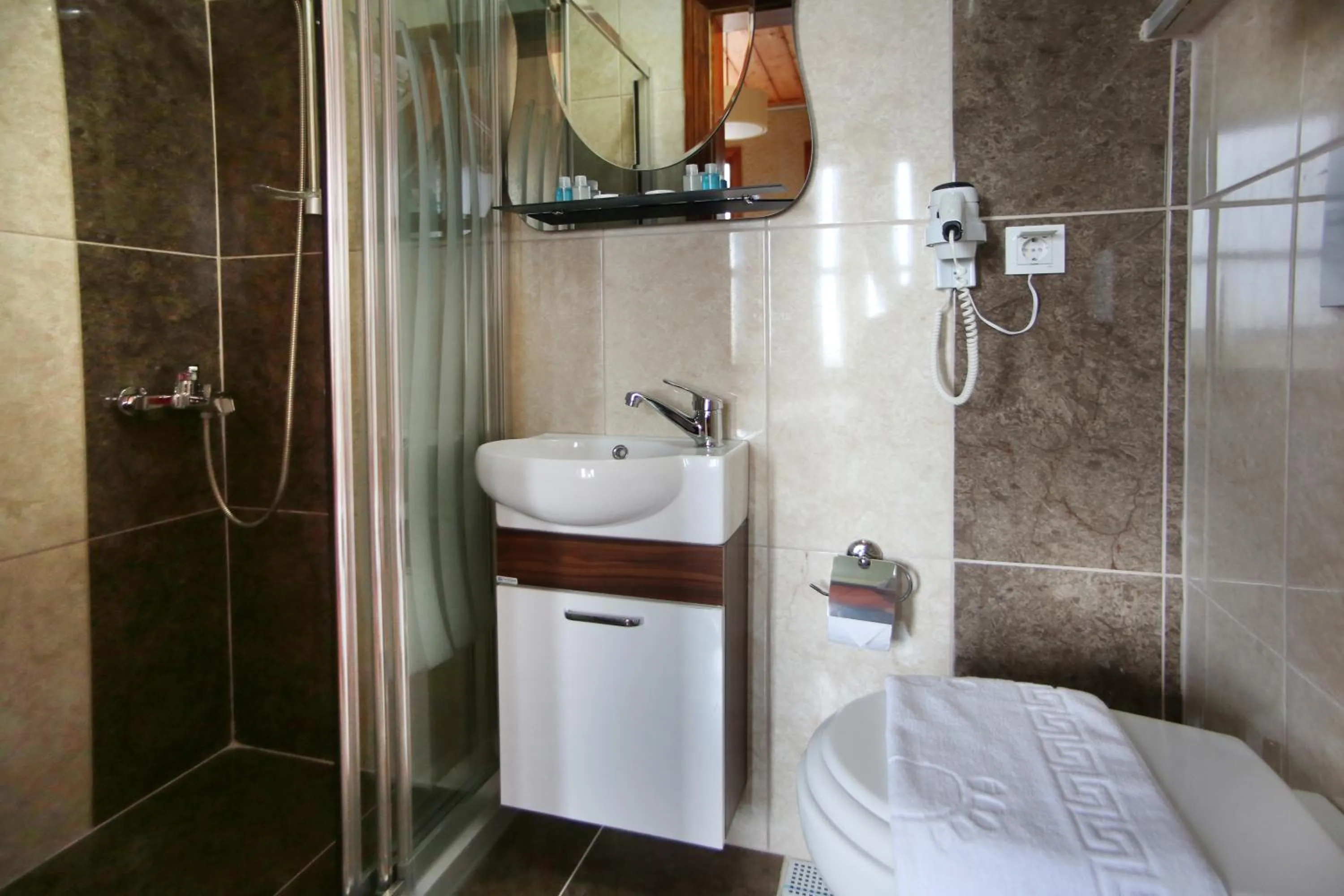 Shower in Theodian Hotel