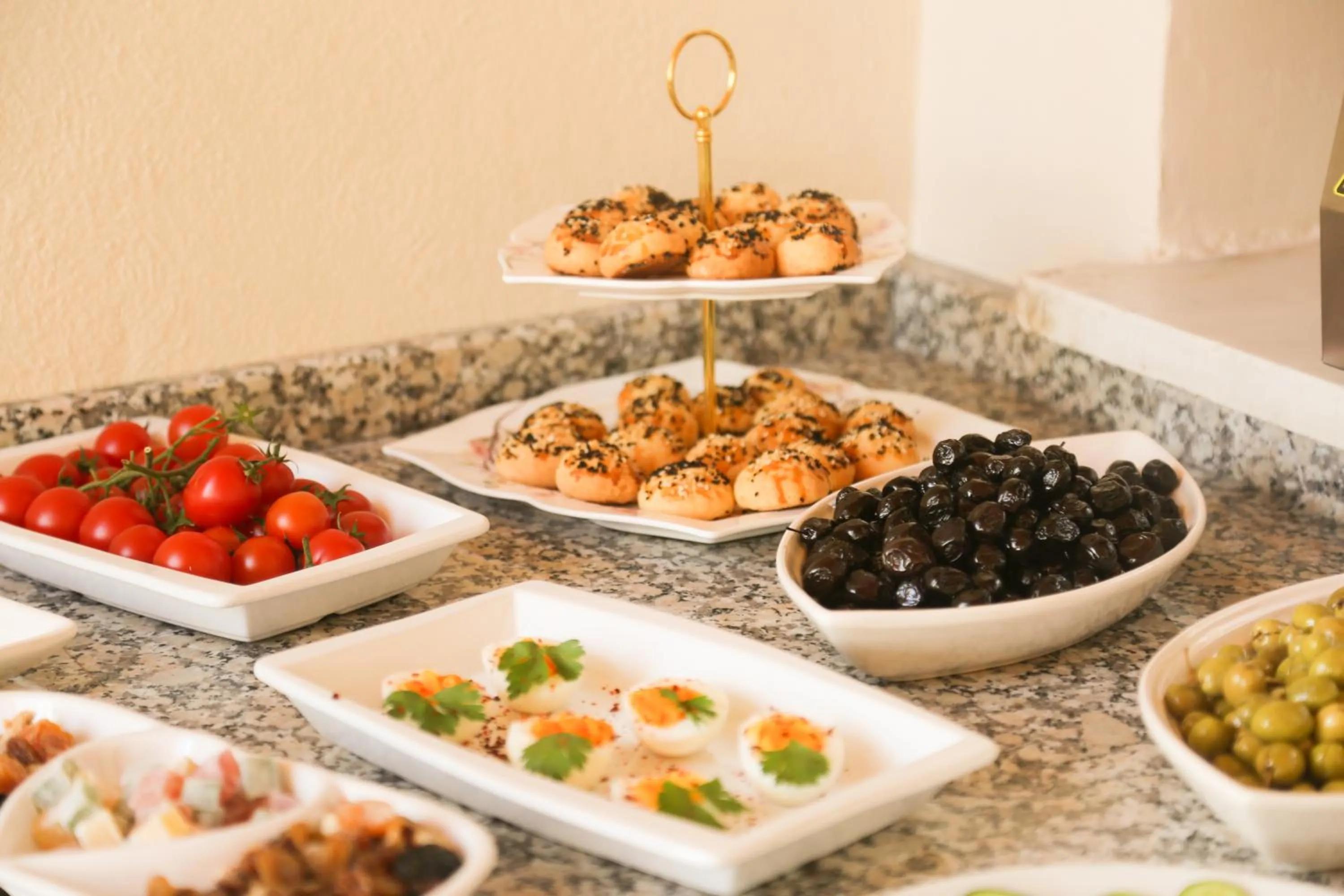 Buffet breakfast in Theodian Hotel