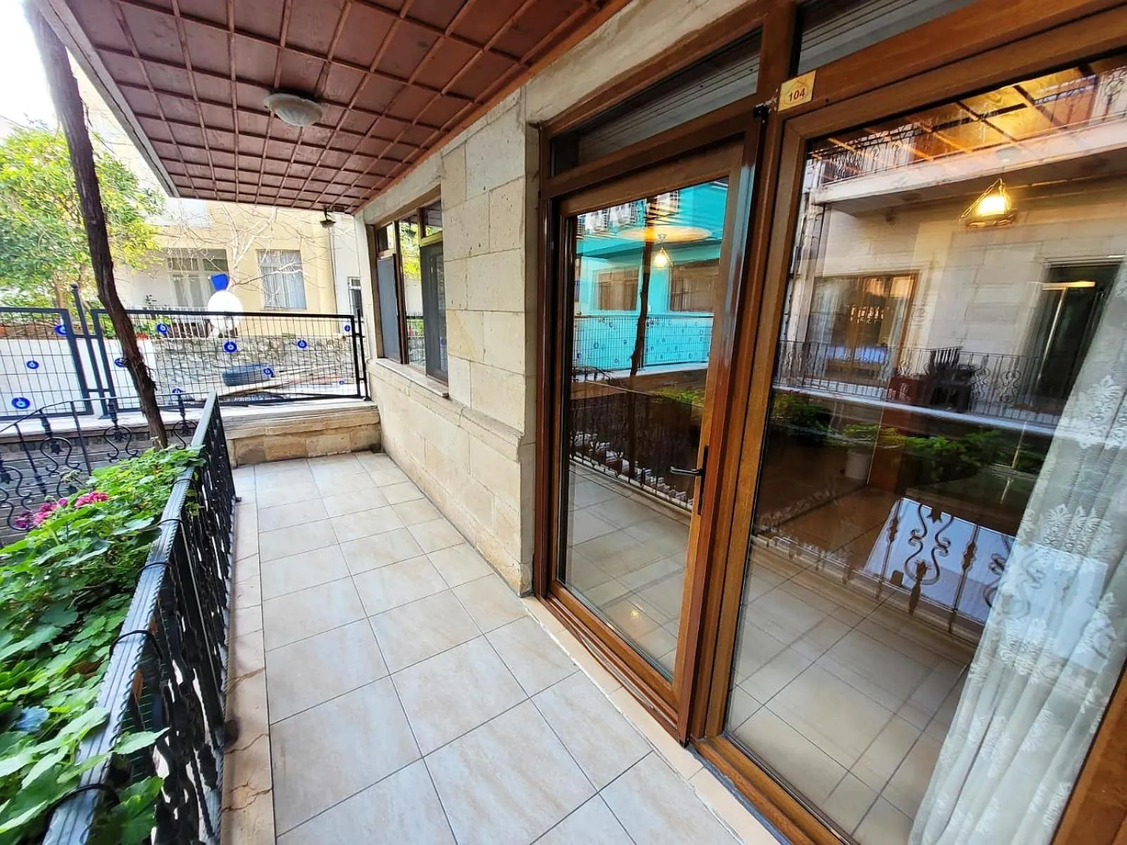 Balcony/Terrace in Saruhan Hotel