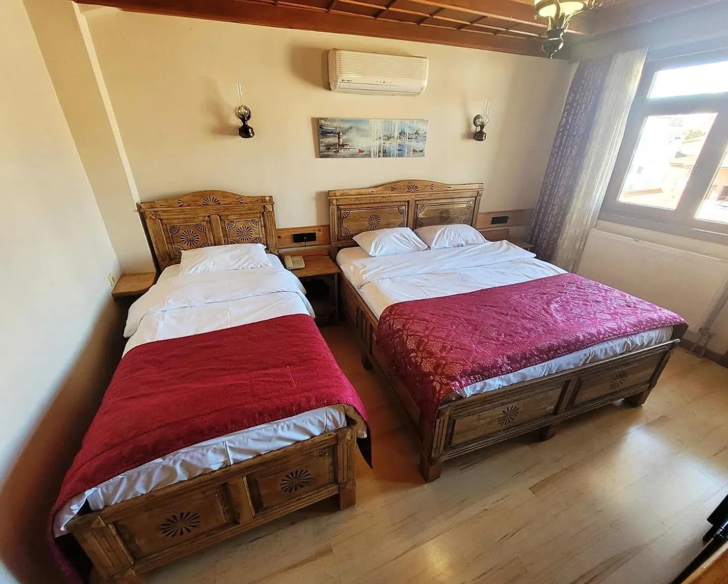 Bedroom, Bed in Saruhan Hotel