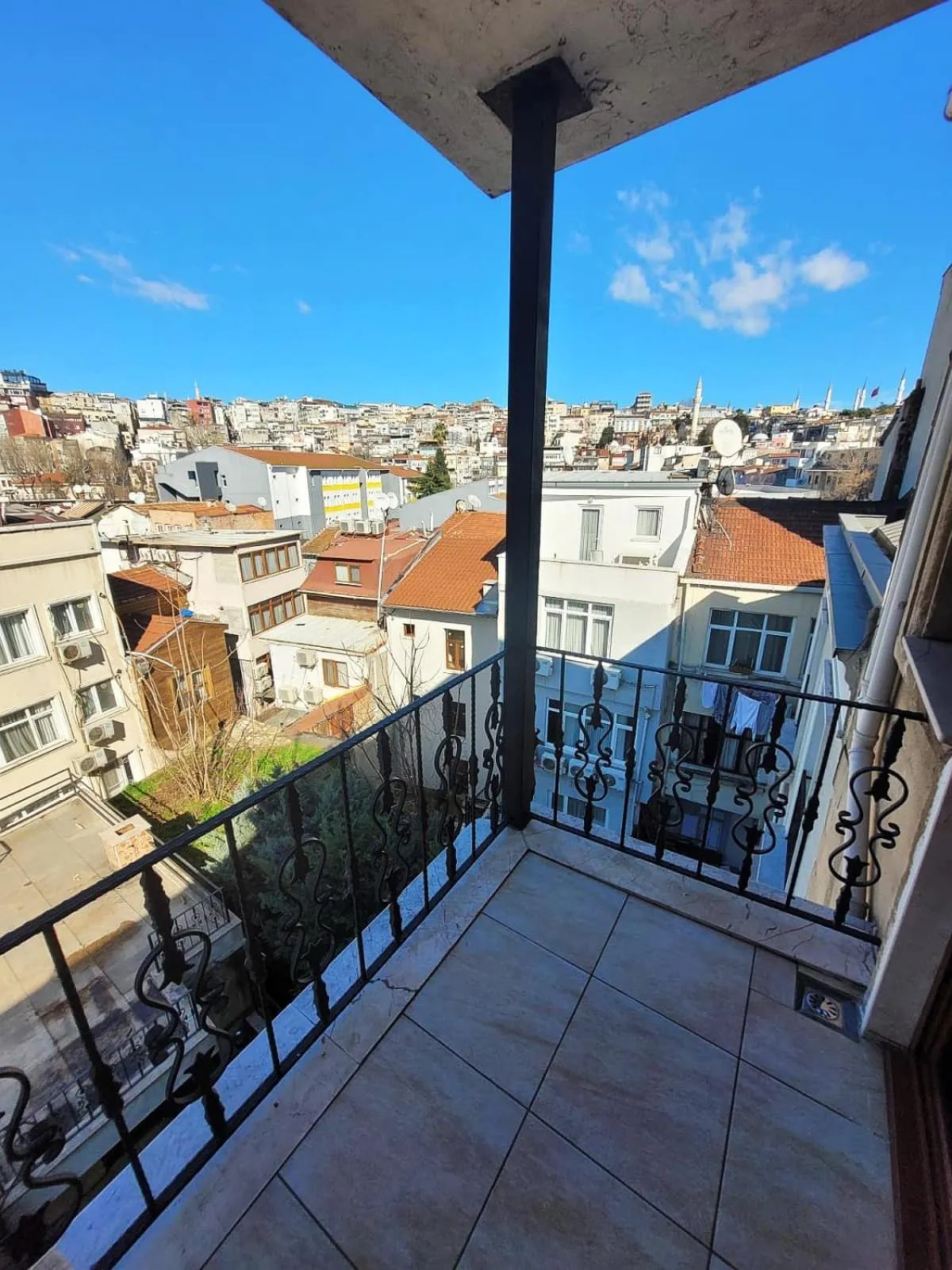 Balcony/Terrace in Saruhan Hotel