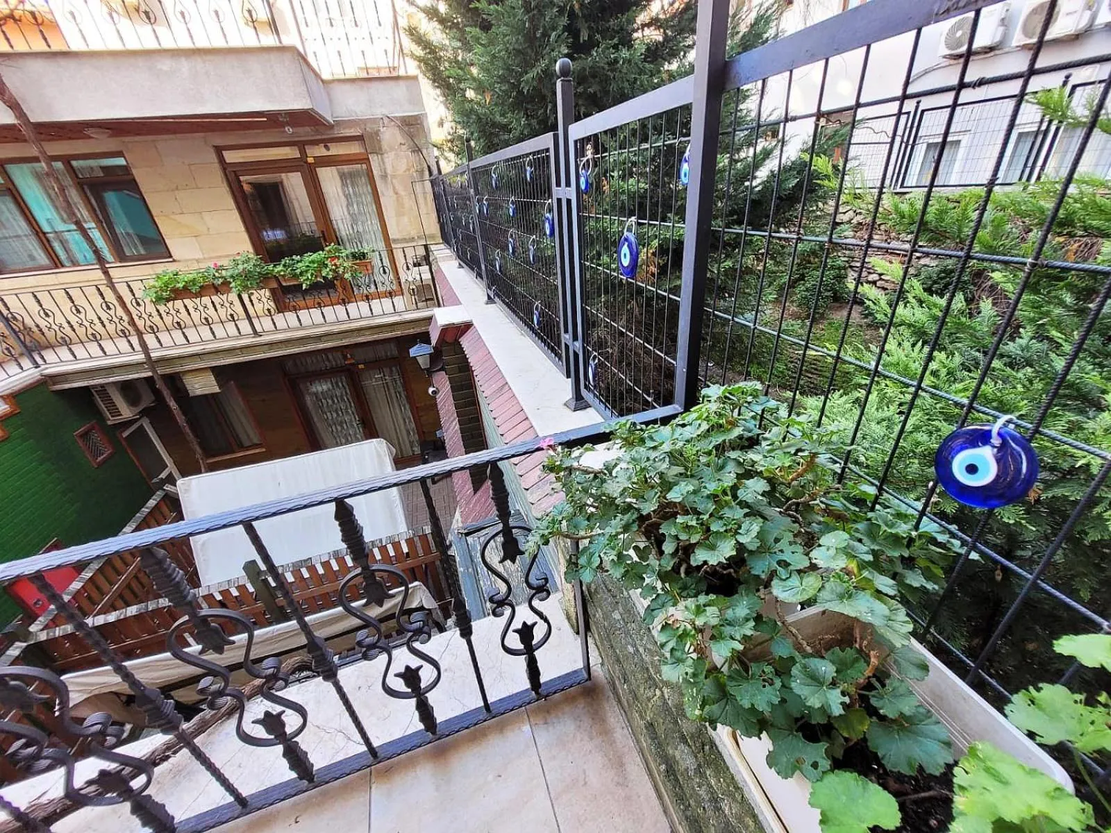Balcony/Terrace in Saruhan Hotel