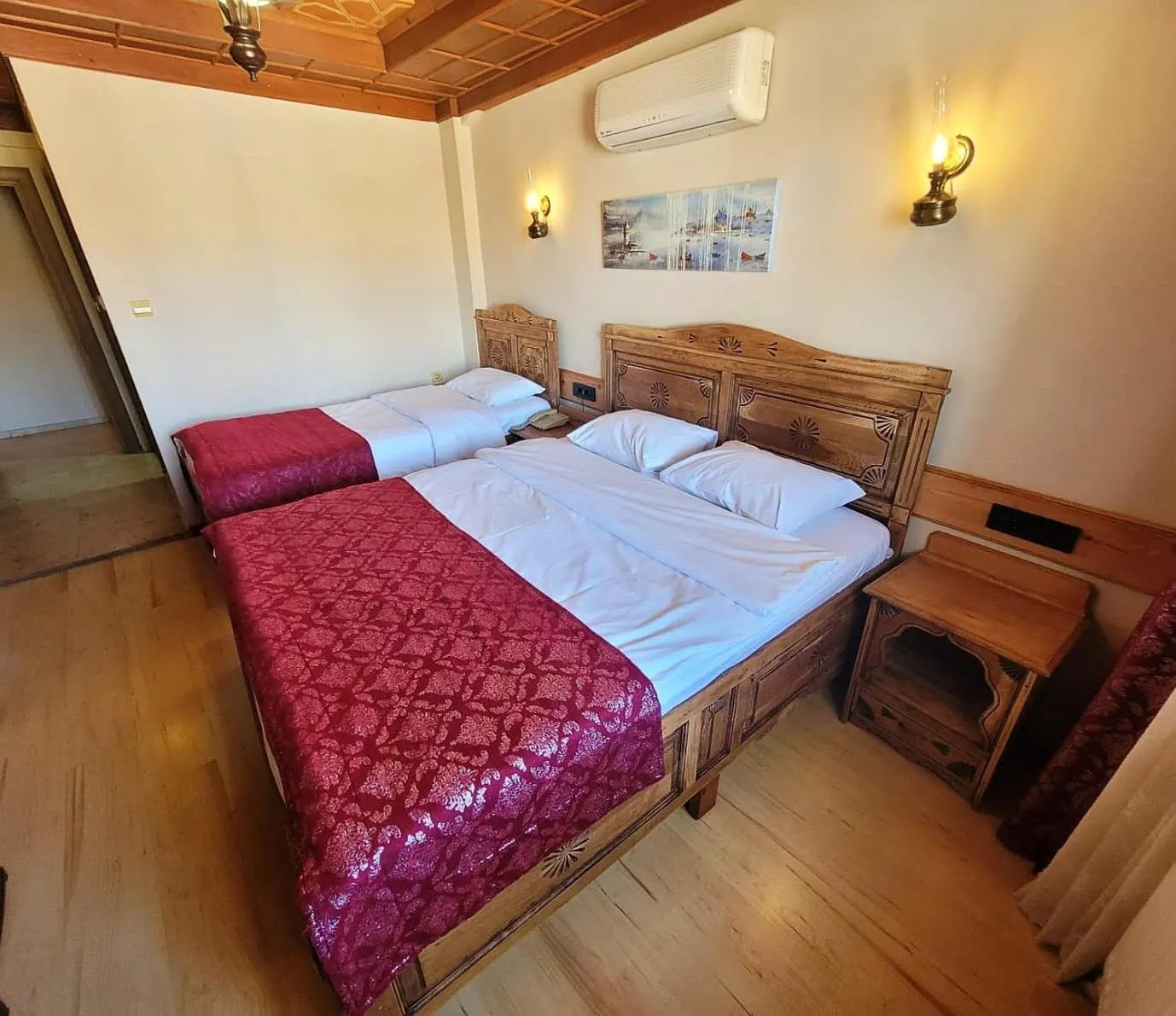 Bedroom, Bed in Saruhan Hotel