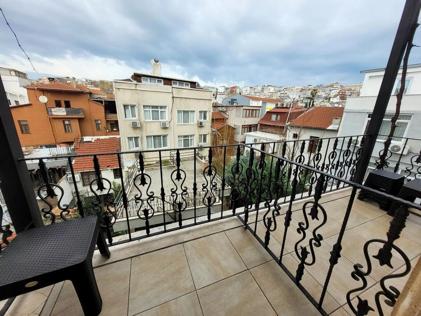 Balcony/Terrace in Saruhan Hotel