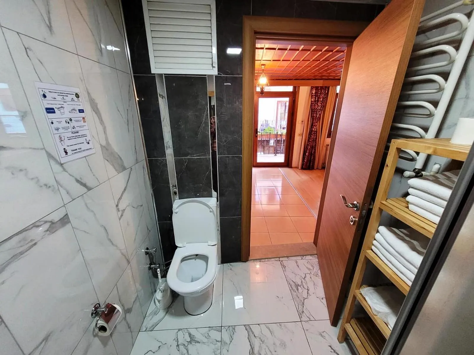 Bathroom in Saruhan Hotel