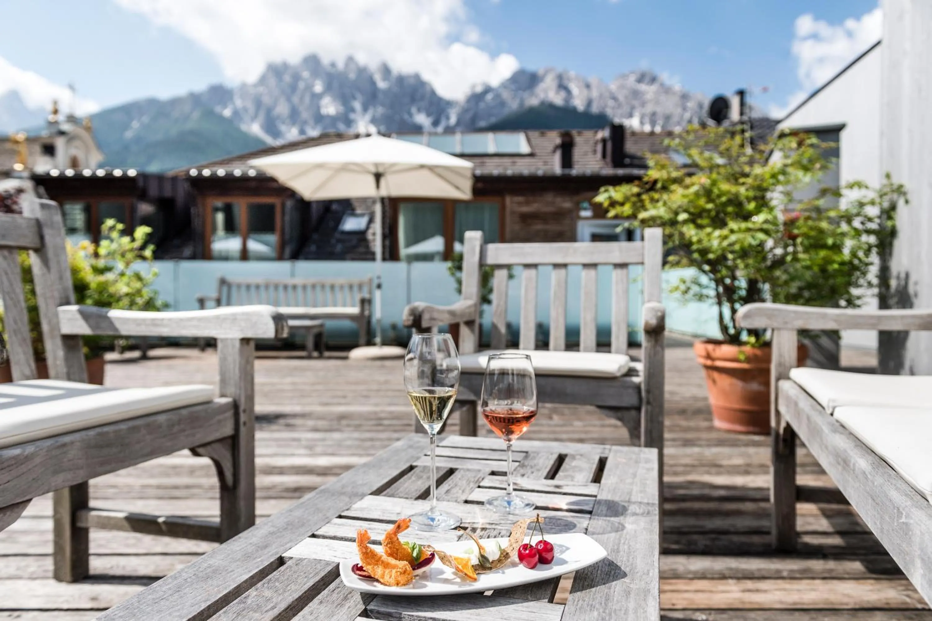 Restaurant/places to eat in Boutique & Gourmet Hotel Orso Grigio - Grauer Bär