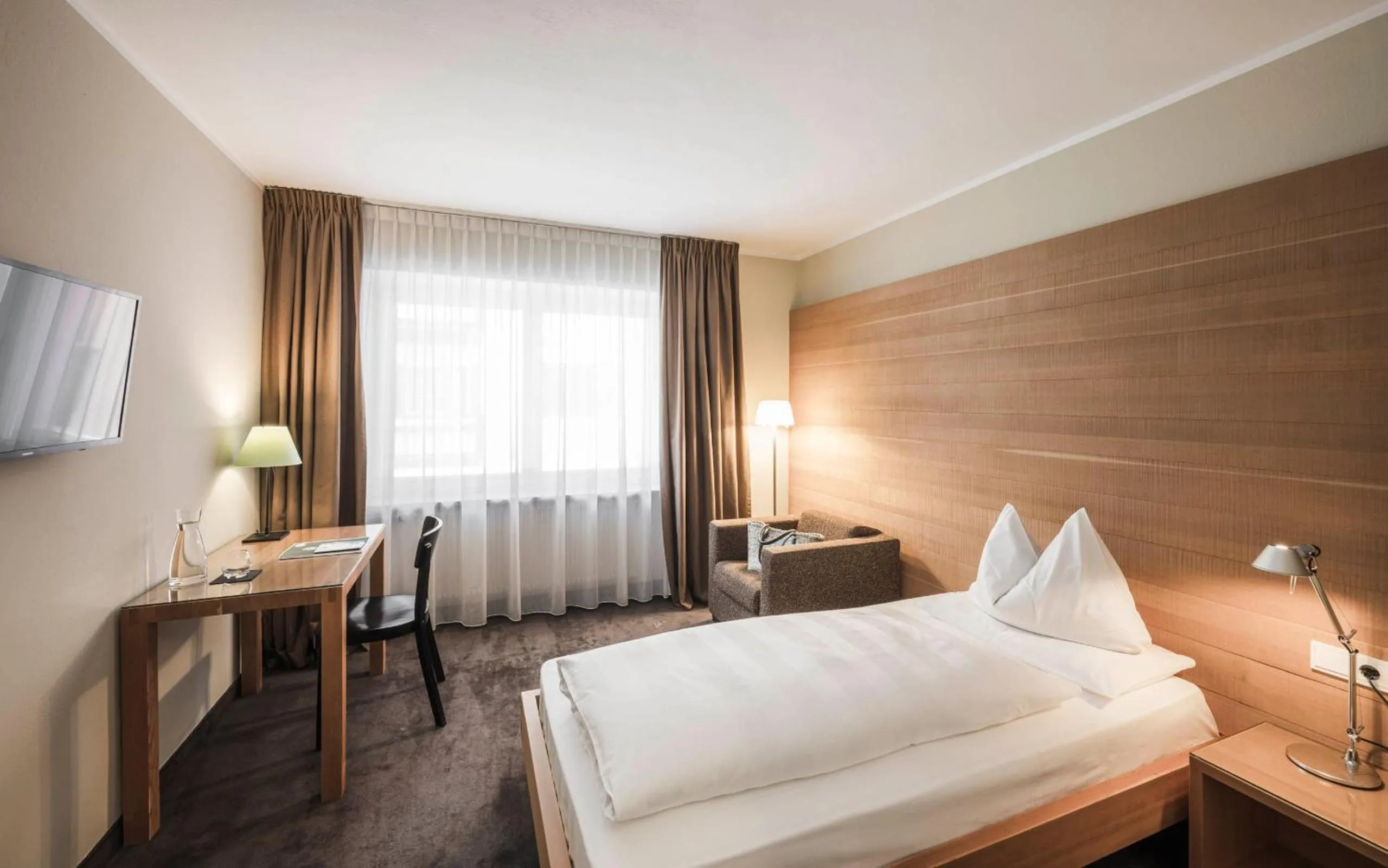 Bed in Boutique & Gourmet Hotel Orso Grigio - Grauer Bär