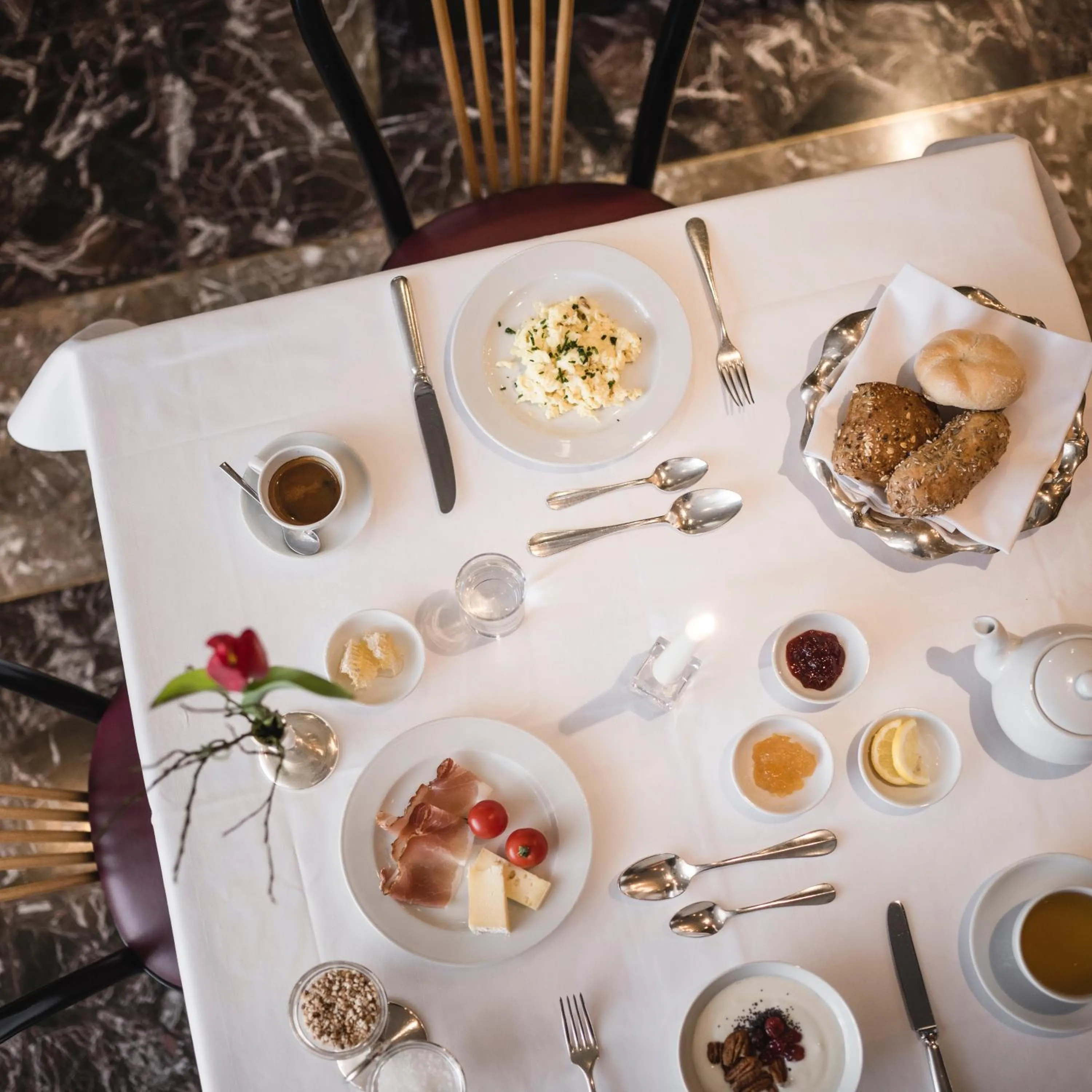 Food in Boutique & Gourmet Hotel Orso Grigio - Grauer Bär