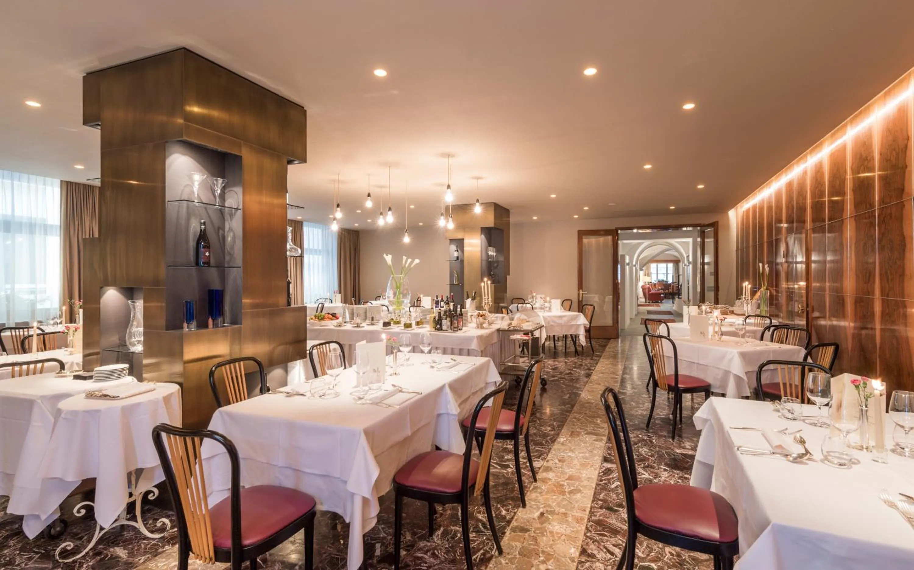 Restaurant/places to eat in Boutique & Gourmet Hotel Orso Grigio - Grauer Bär