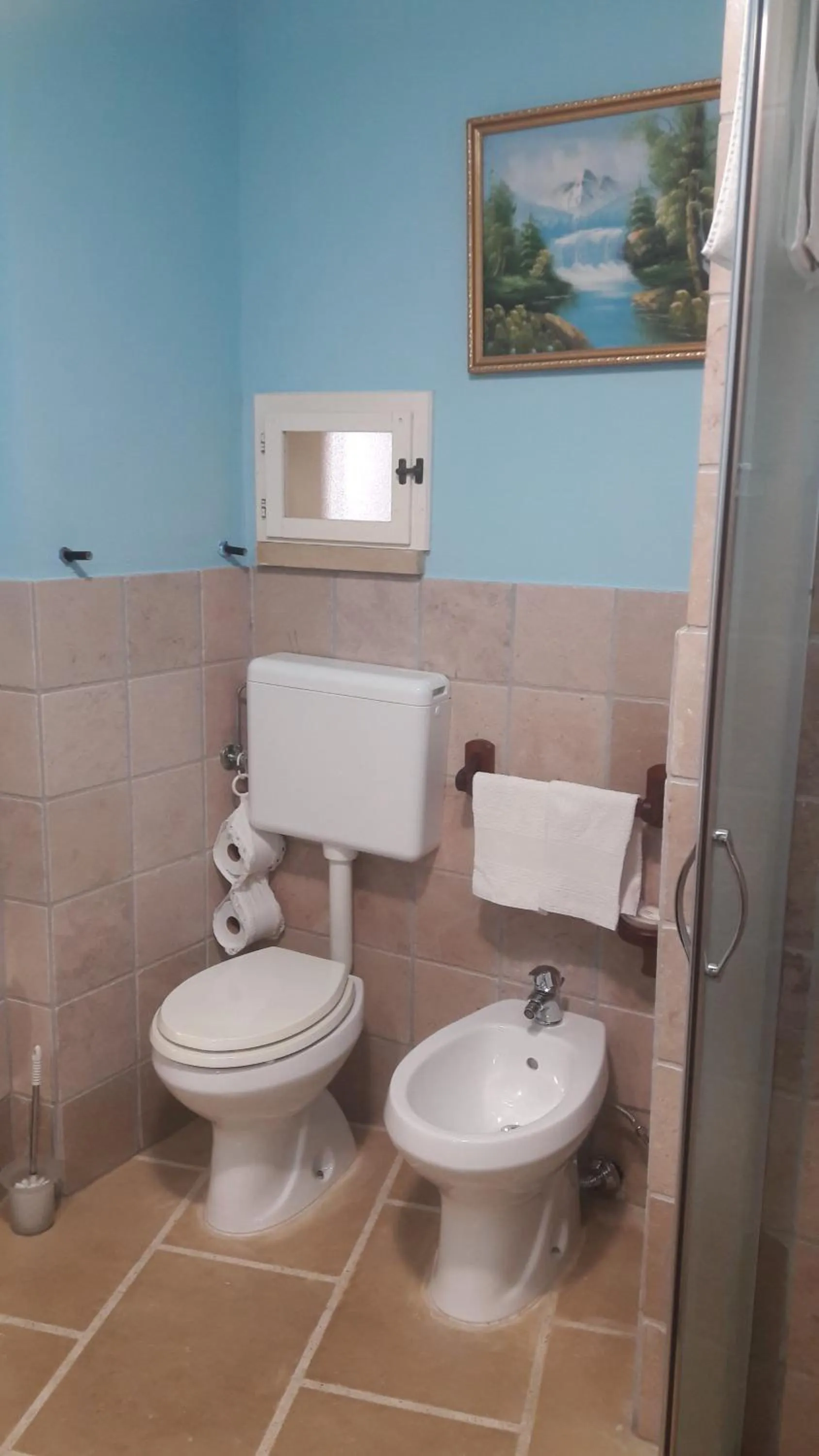 Bathroom in Palazzo Mellacqua