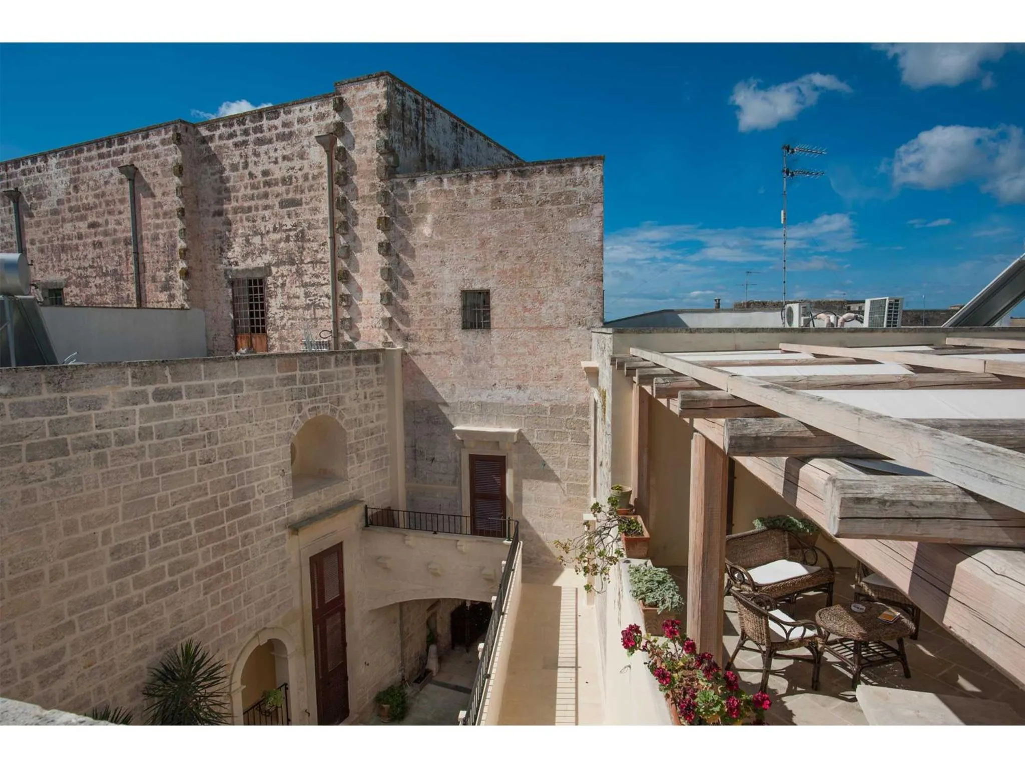 Balcony/Terrace in Palazzo Mellacqua