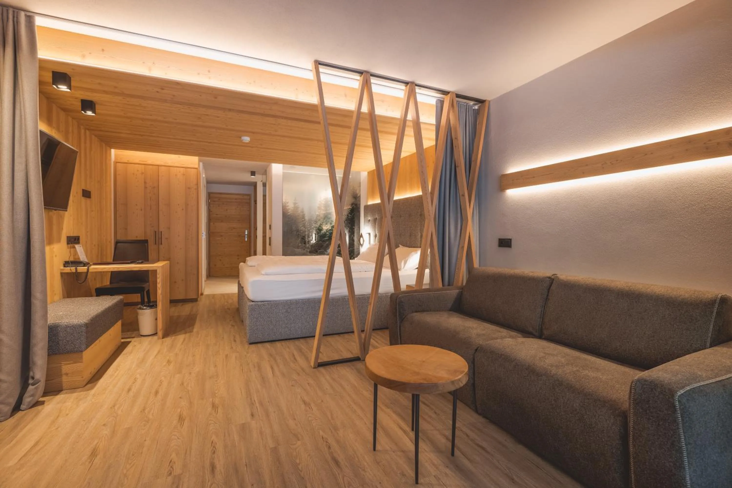 Seating area in Hotel Col Alto