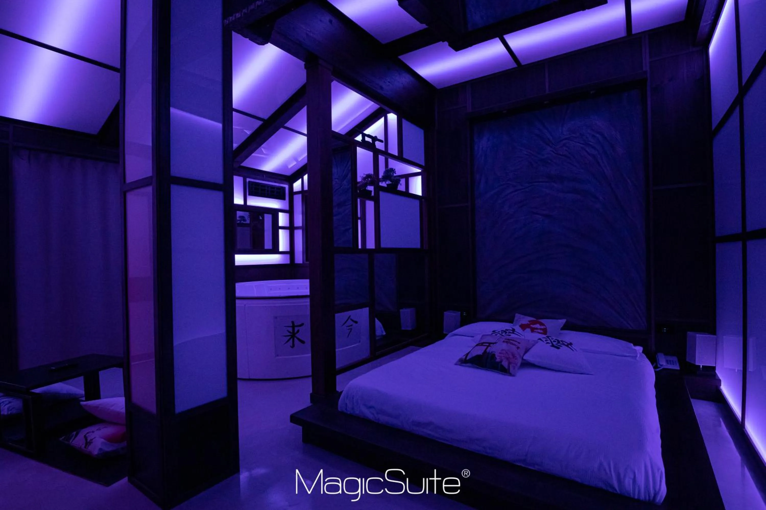 Bed in Hotel Carosello