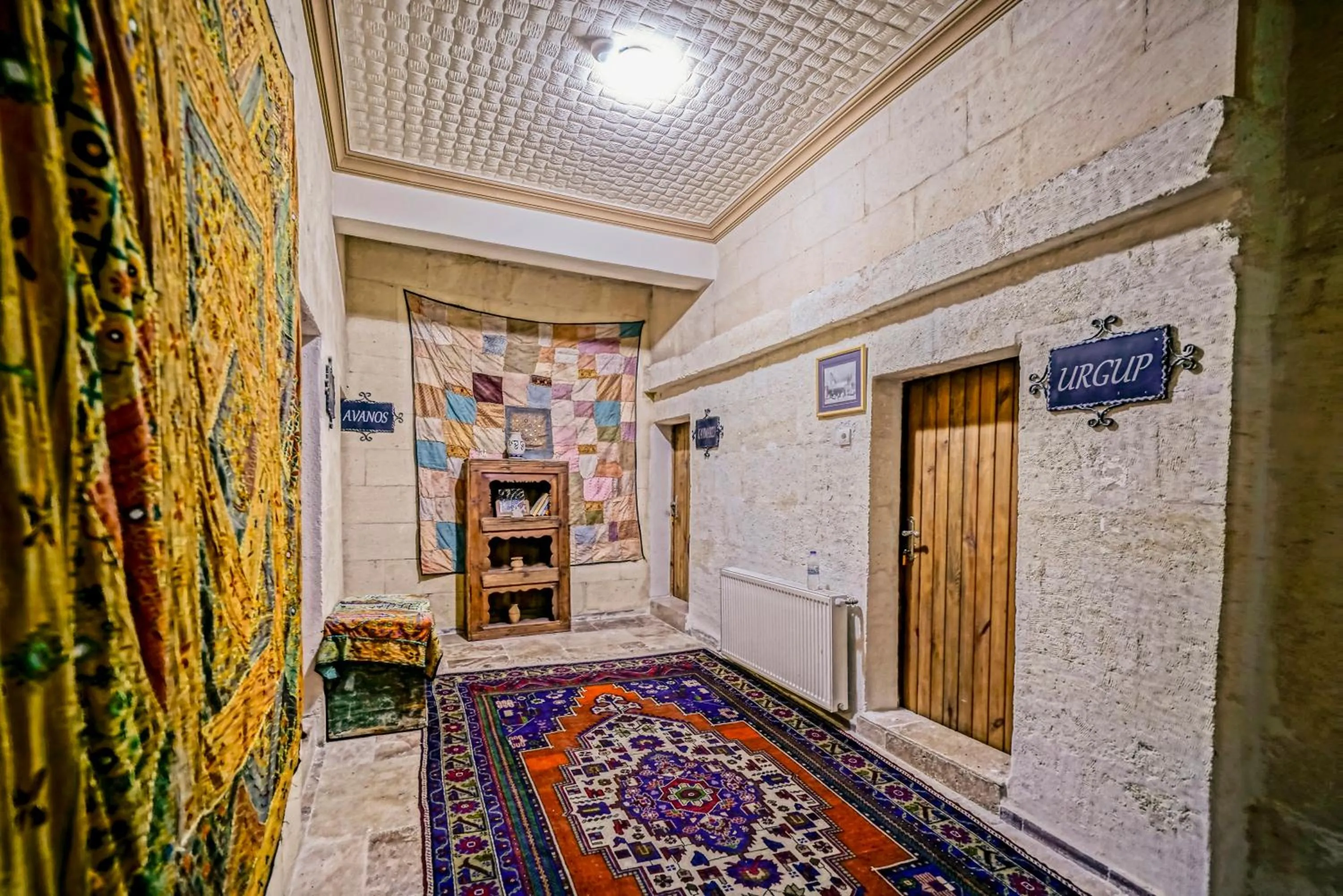 Inner courtyard view in Elysee Cave House