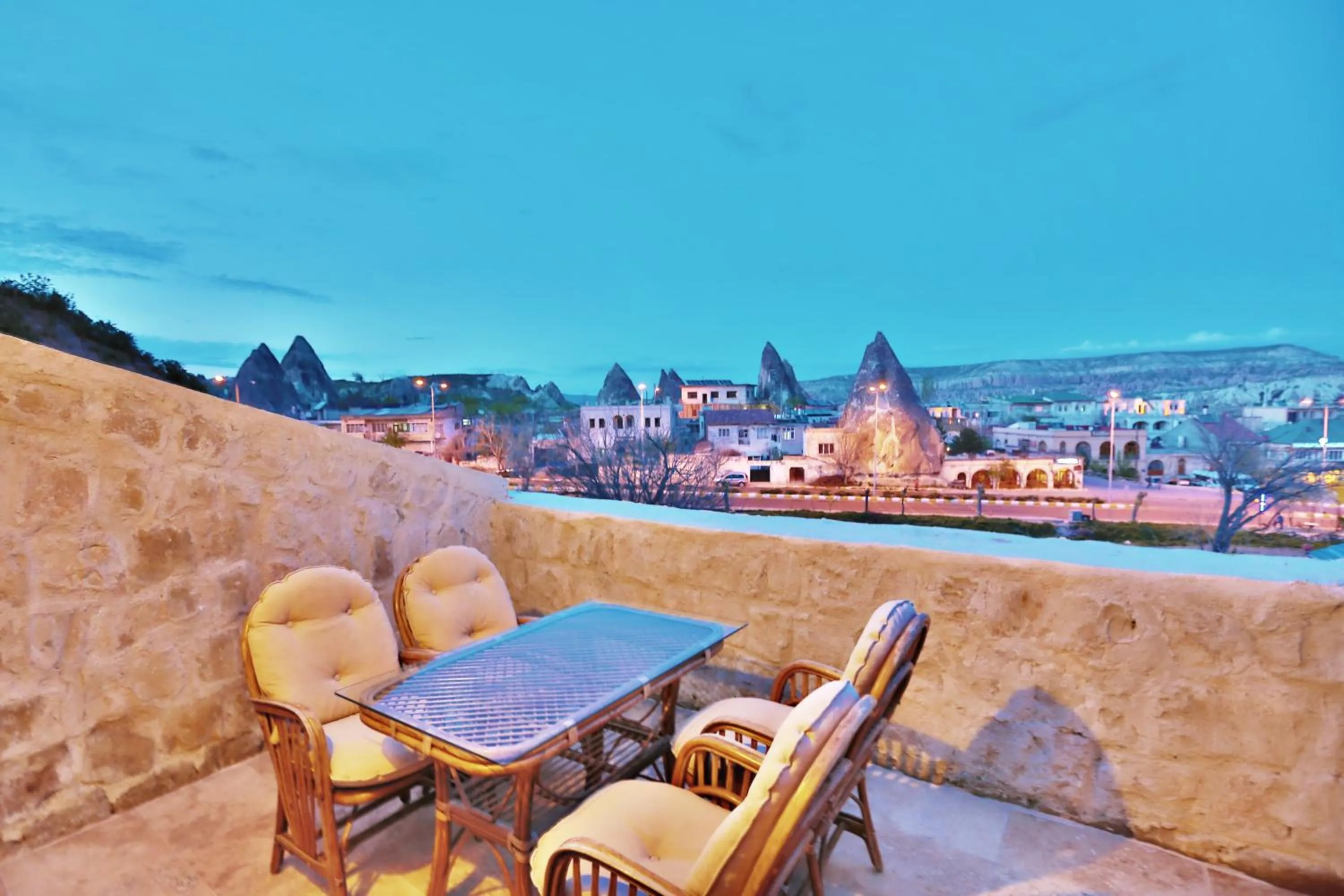 Balcony/Terrace in Elysee Cave House