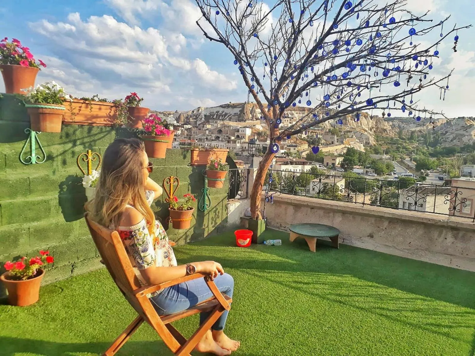 Natural landscape in Elysee Cave House