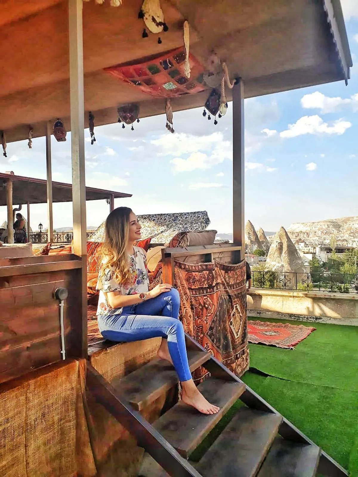 Balcony/Terrace in Elysee Cave House