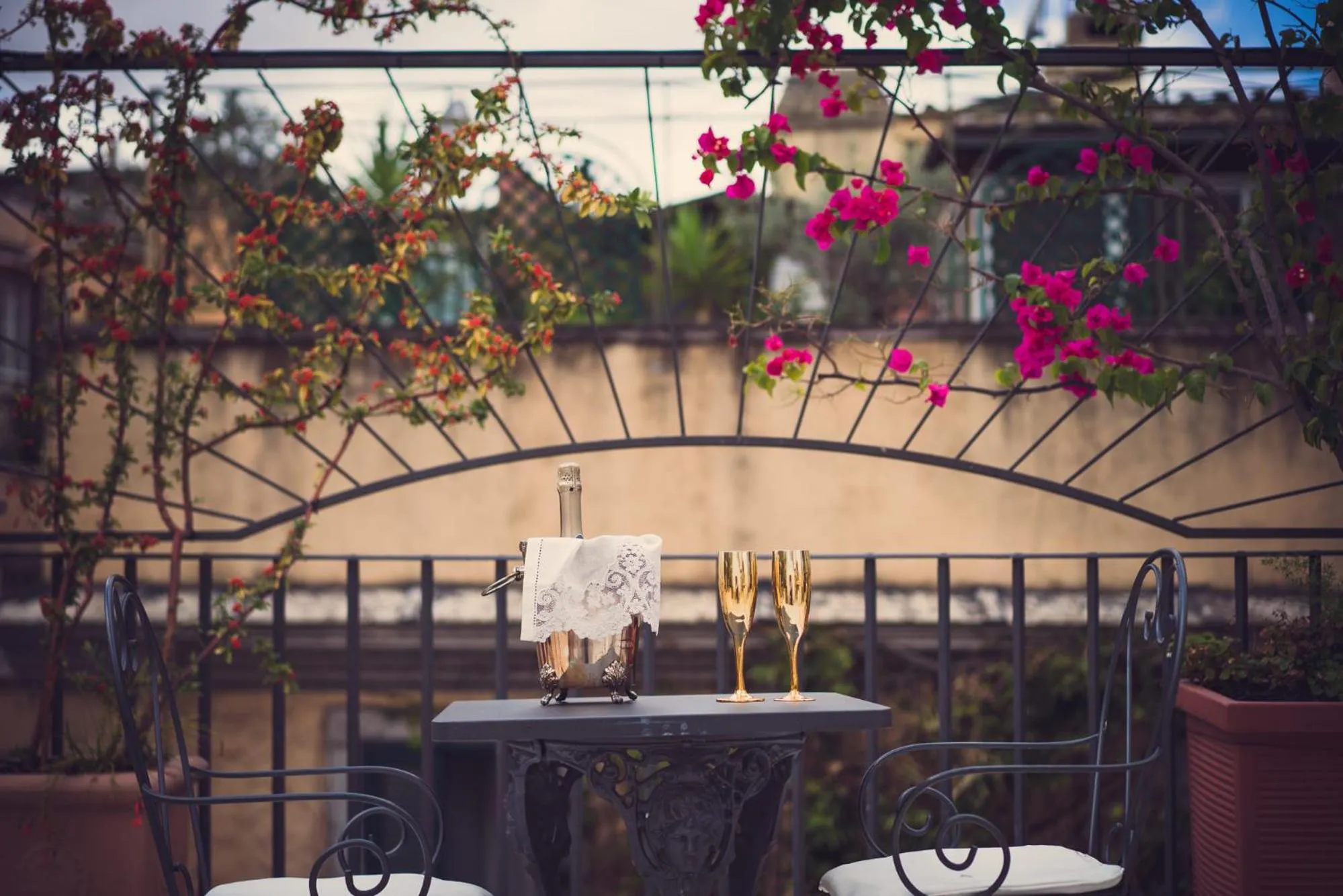 Balcony/Terrace in Hotel Antica Locanda