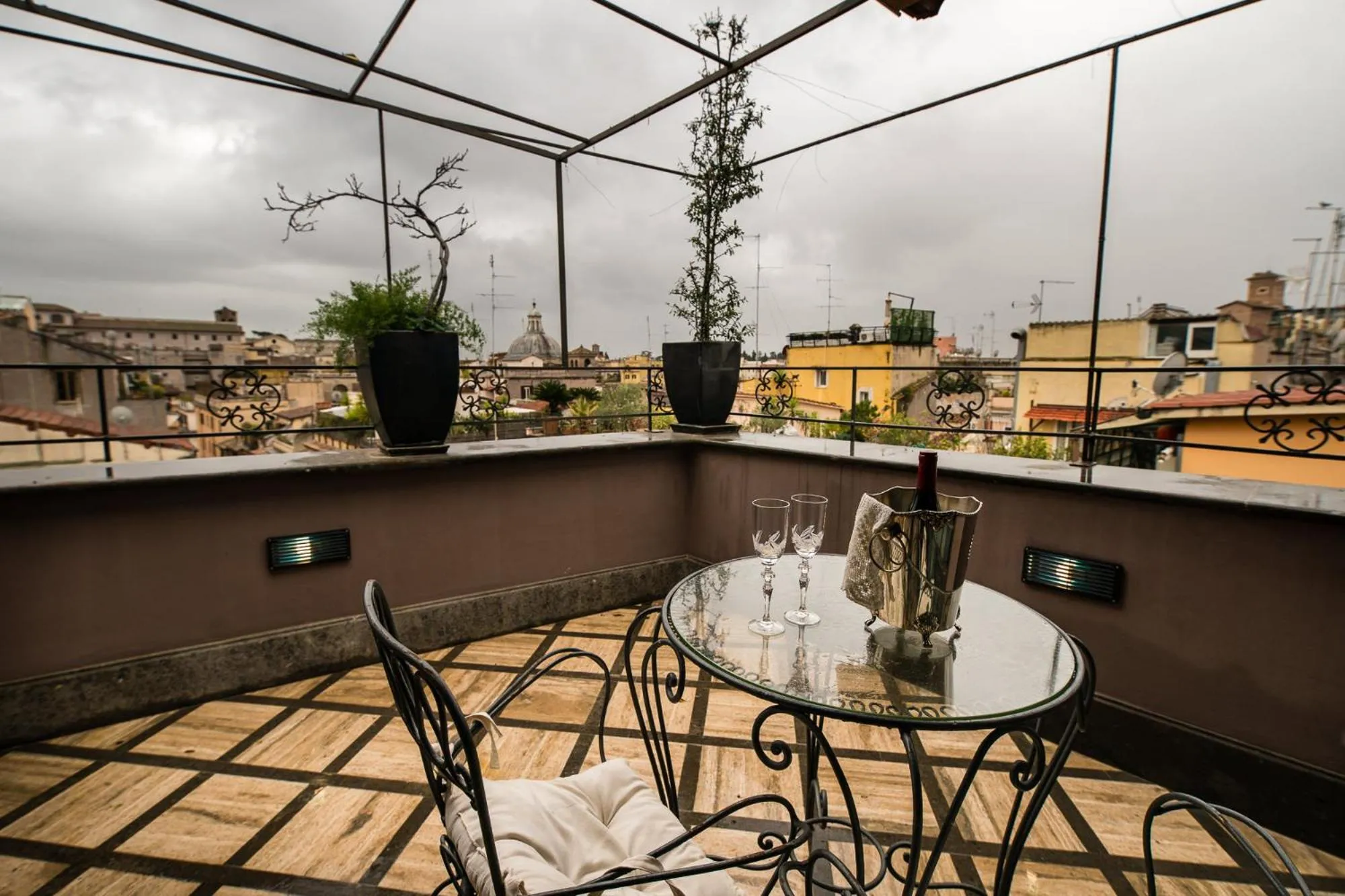 Balcony/Terrace in Hotel Antica Locanda