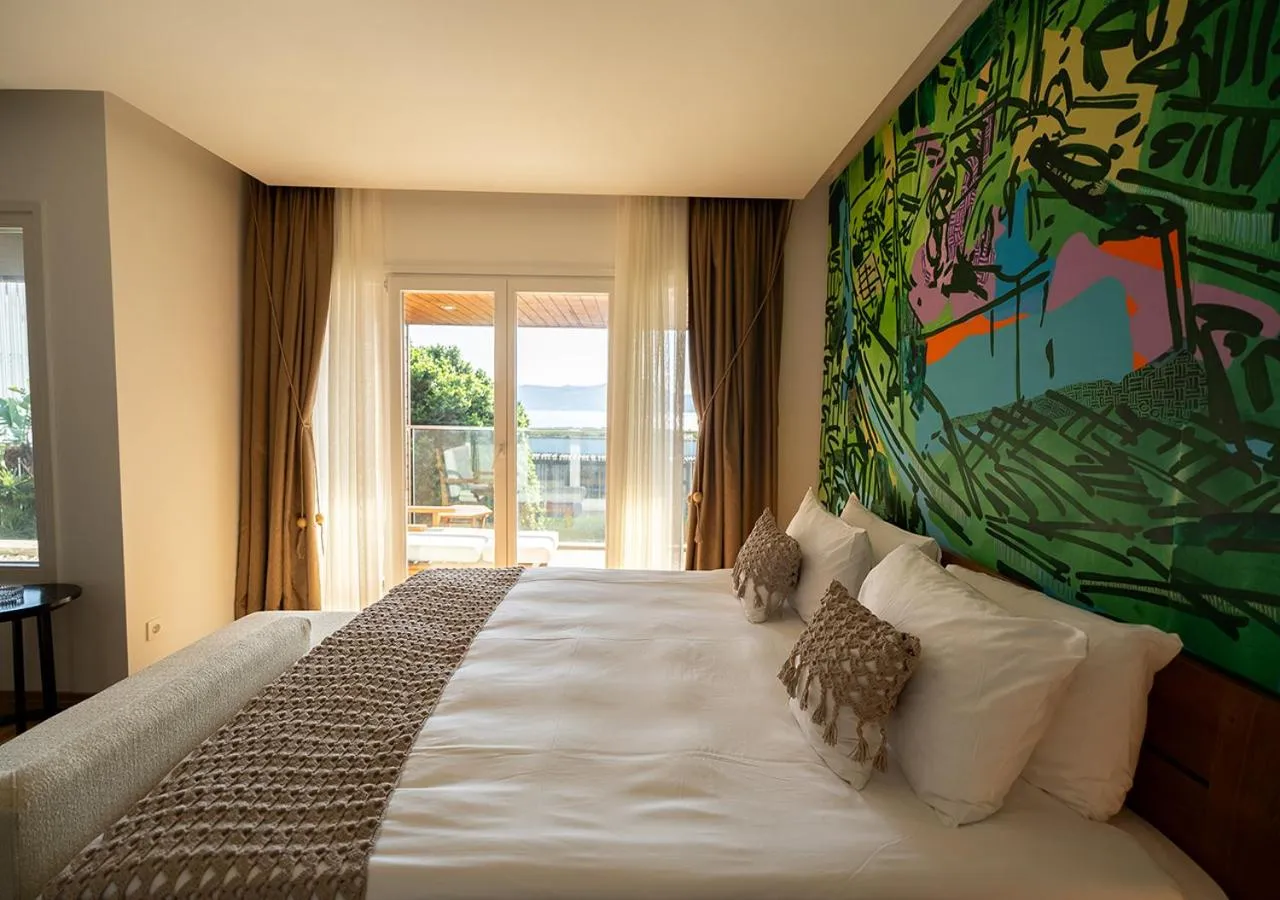 Bedroom, Bed in Palmalife Bodrum Resort & Spa