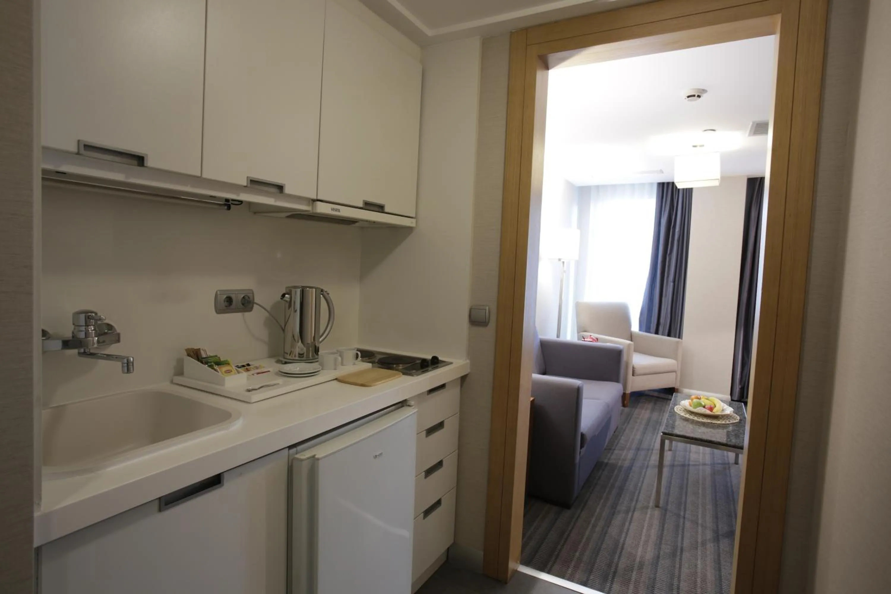 Kitchen or kitchenette in Housez Suites & Apartments Special Class