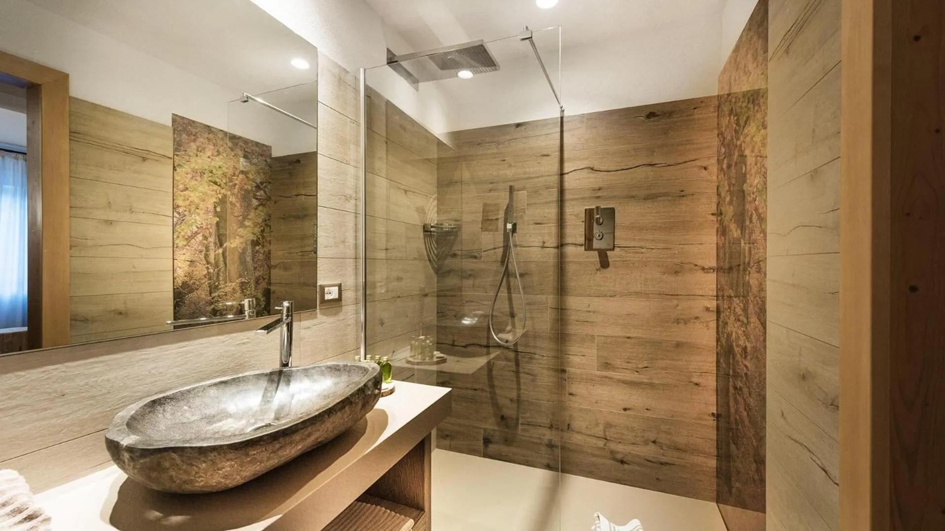 Bathroom in Sporthotel Romantic Plaza