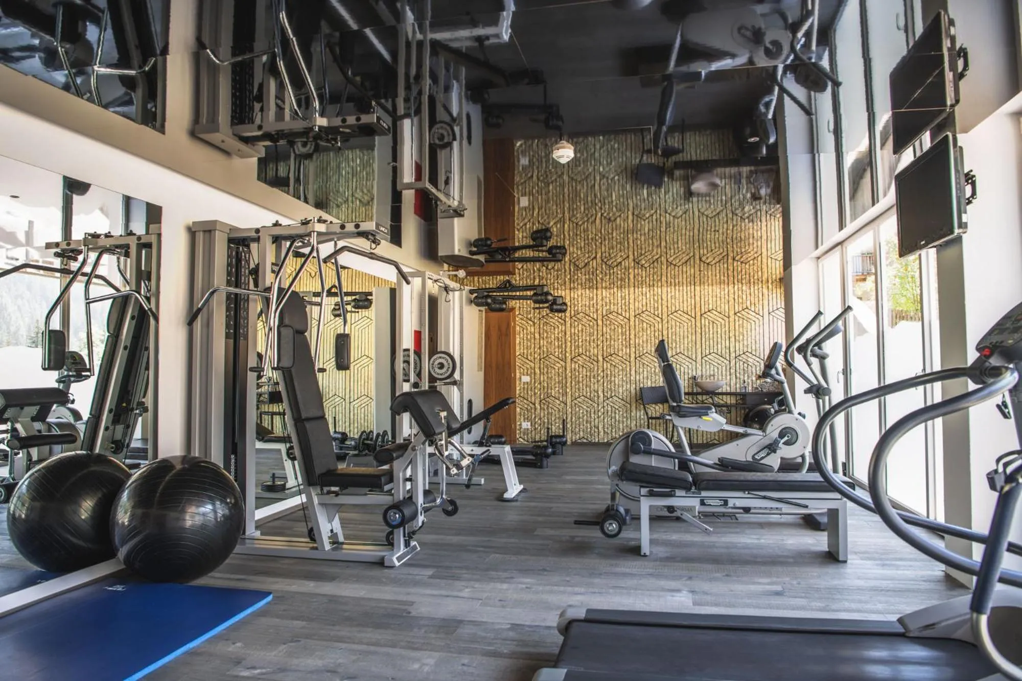 Fitness centre/facilities in Alpin Garden Luxury Maison & SPA - Adults Only