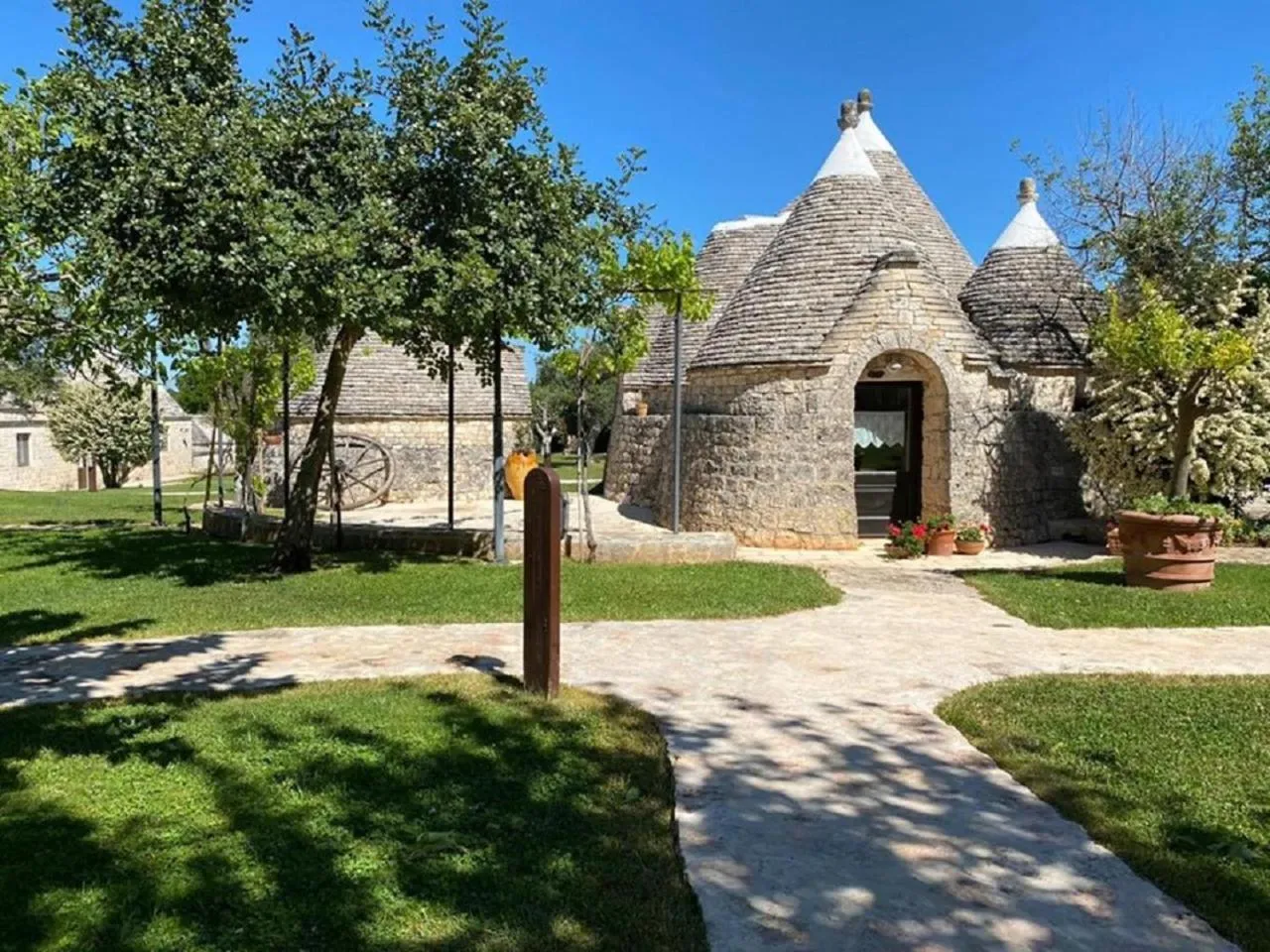 Garden in Il Palmento Hotel Relais
