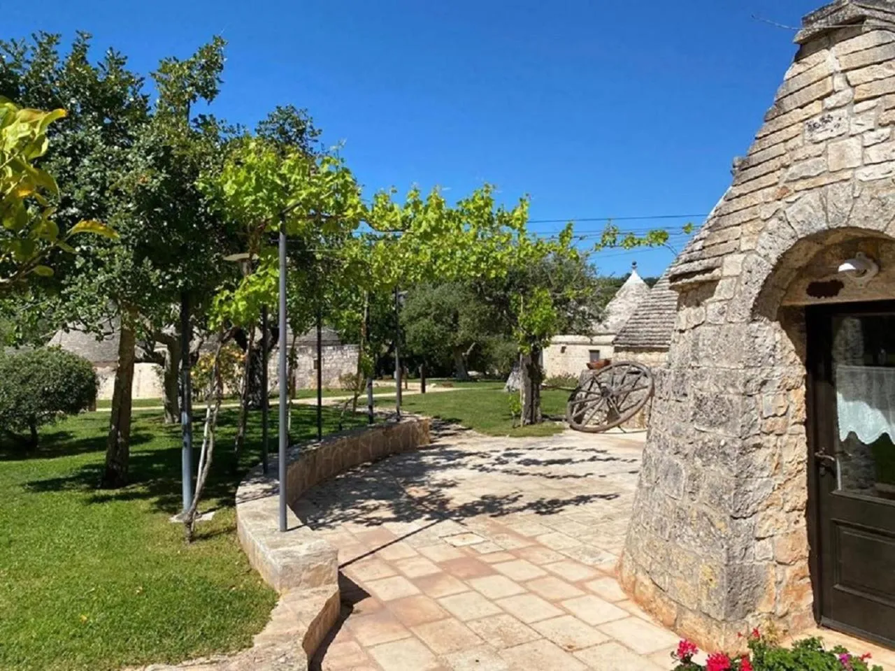 Garden in Il Palmento Hotel Relais