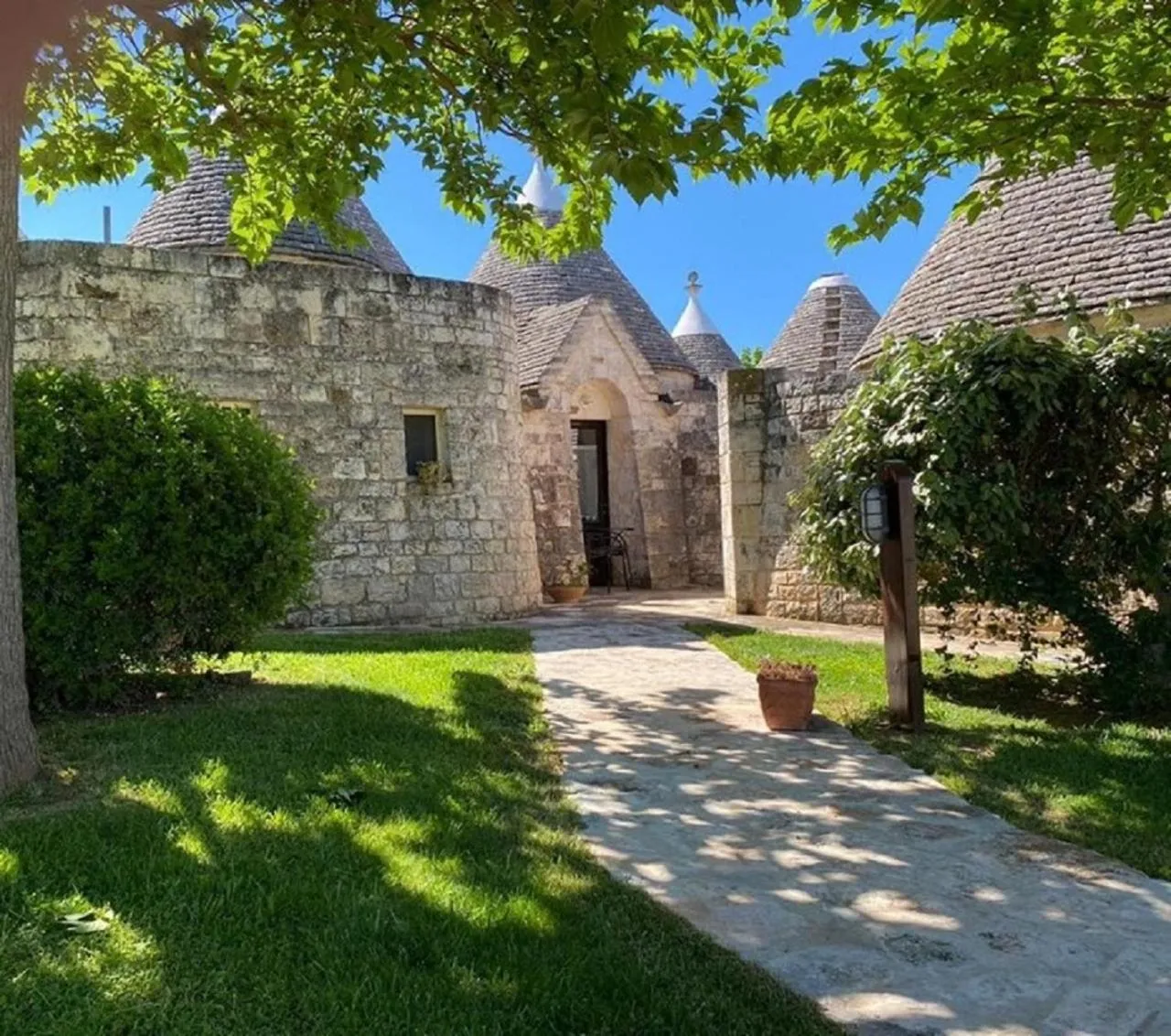 Garden in Il Palmento Hotel Relais