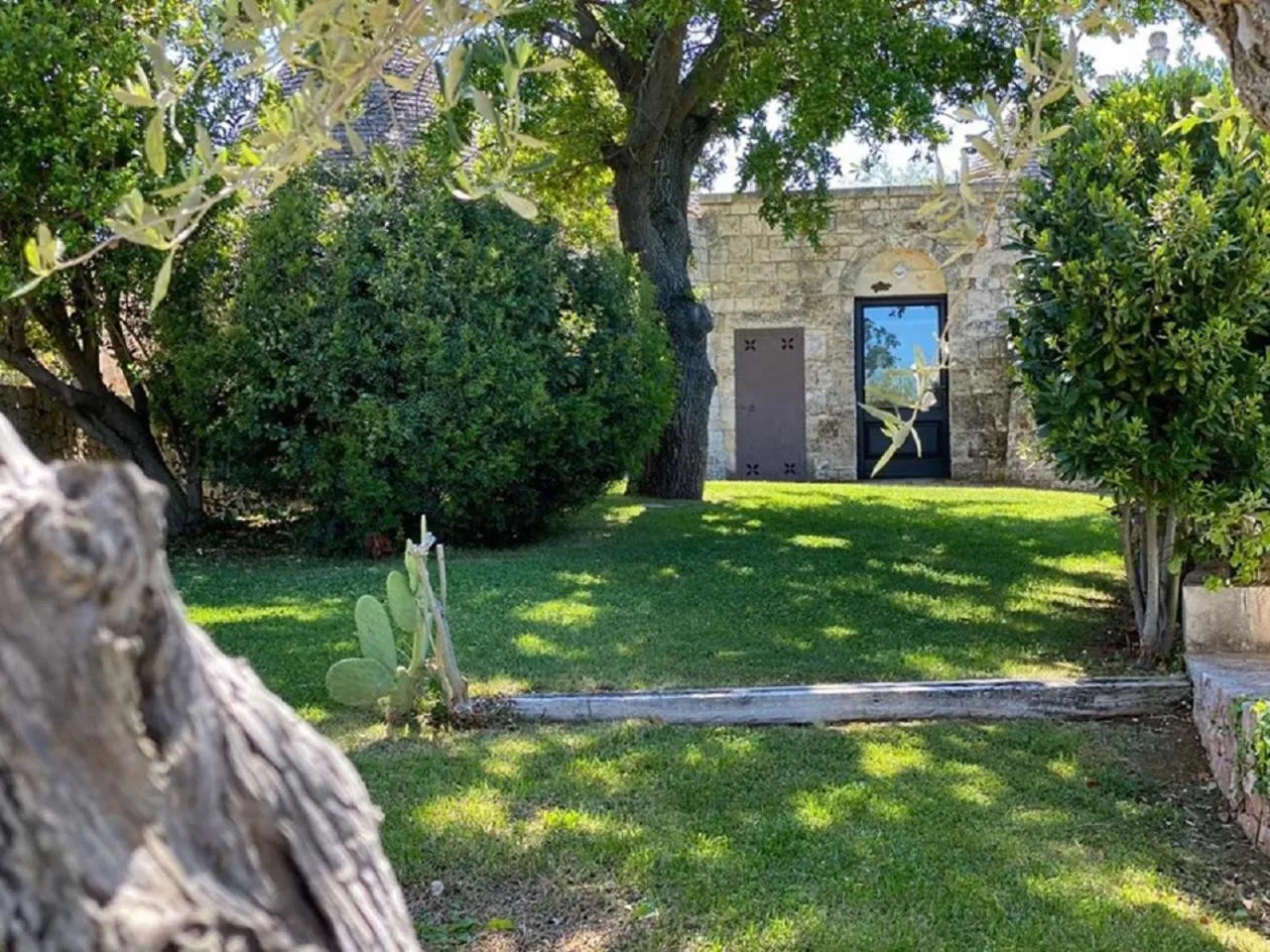 Garden view in Il Palmento Hotel Relais