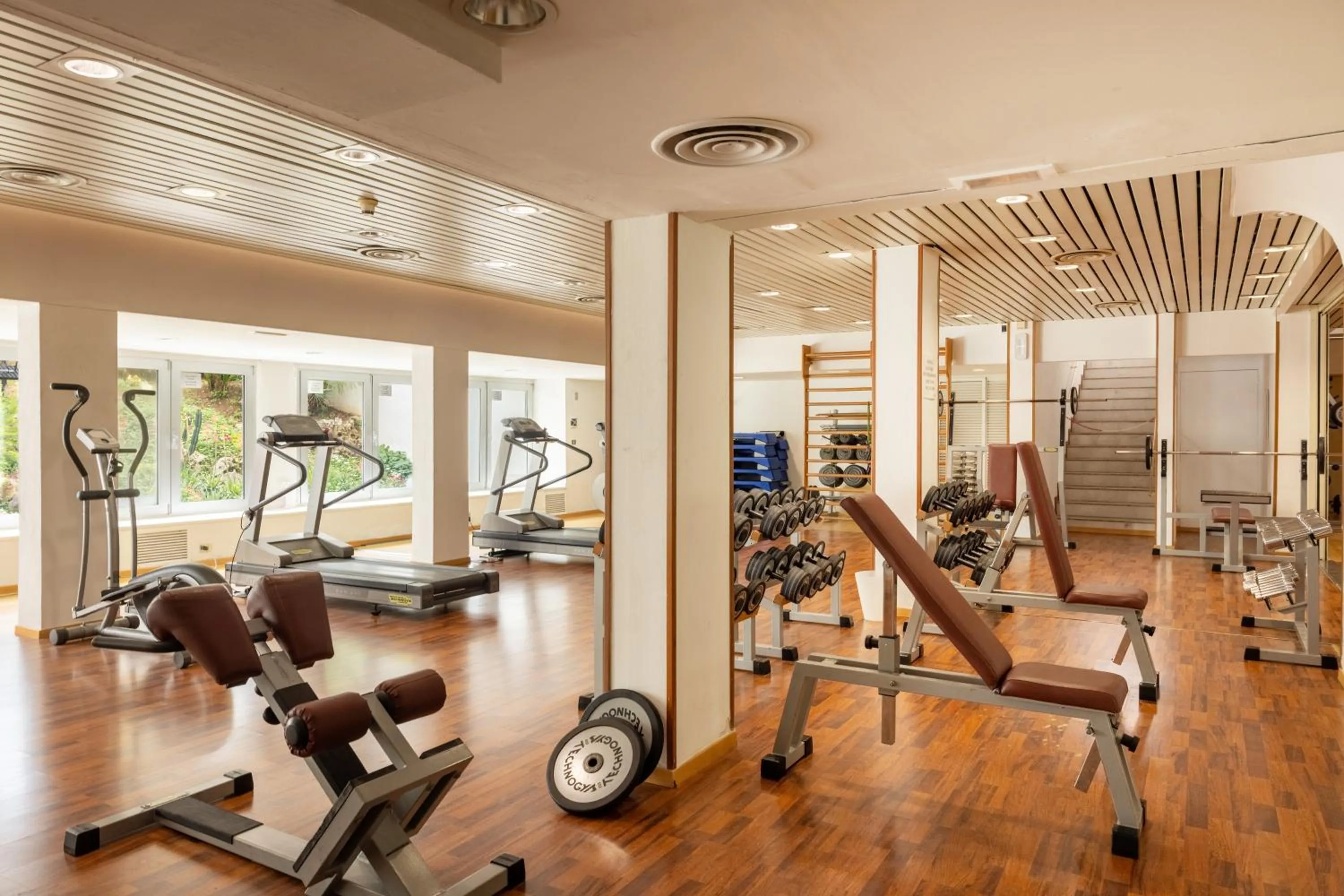 Fitness centre/facilities in Hotel Majesty Bari