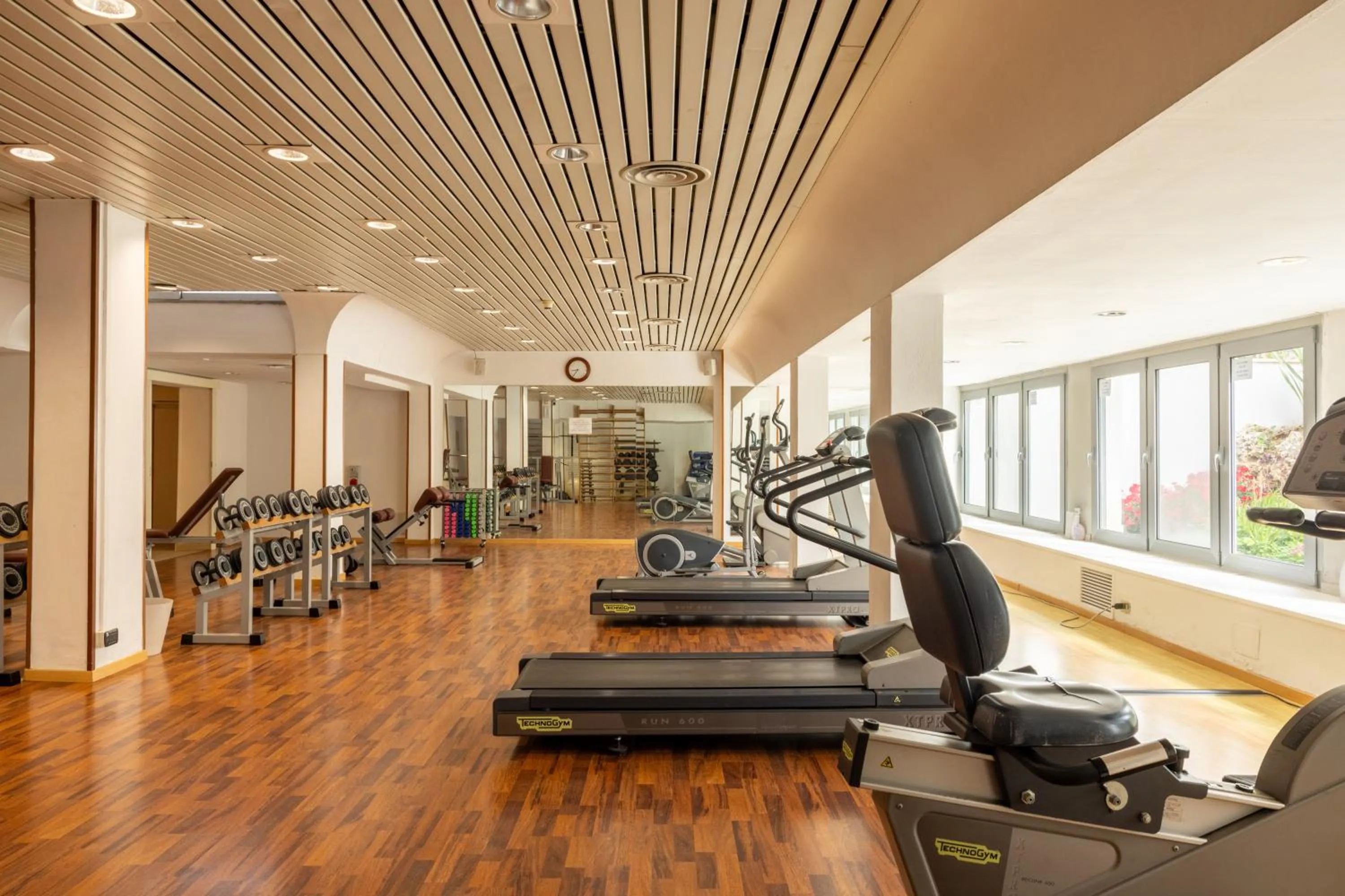 Fitness centre/facilities in Hotel Majesty Bari