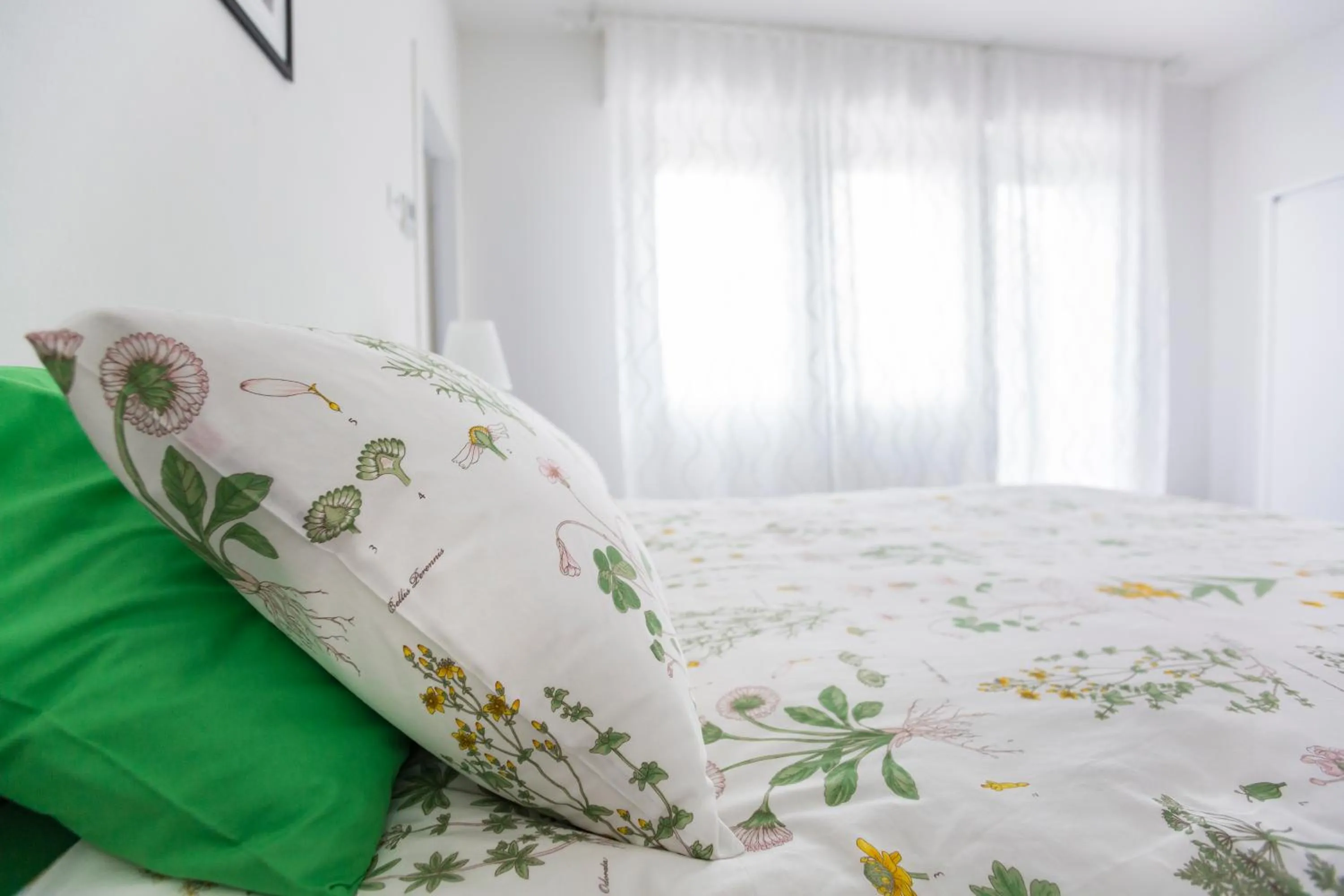 Decorative detail, Bed in B&B LA CORTE SANTA MARIA